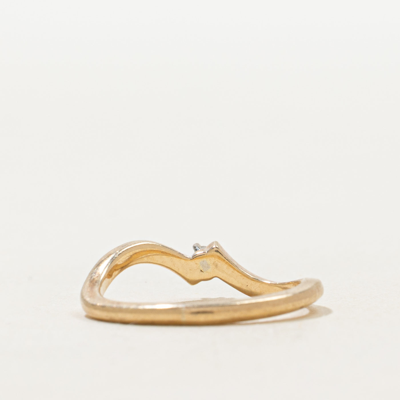 Bague Solitire Diamond Wave Bypass | Taille 2