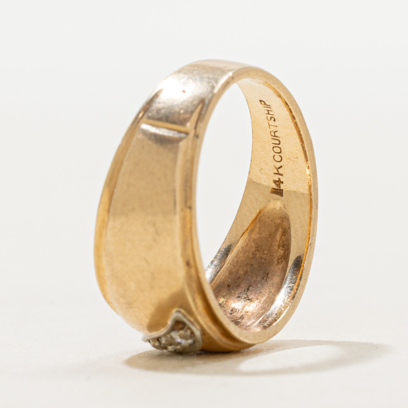 Three Stone Diamond Waterfall Band | SZ 6.25