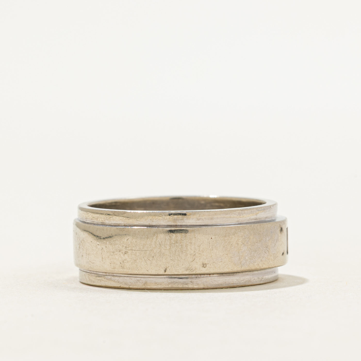 Flush Set Princess Cut Diamond Band | 8.15mm | SZ 8.75