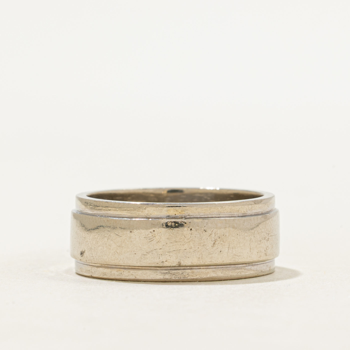 Flush Set Princess Cut Diamond Band | 8.15mm | SZ 8.75