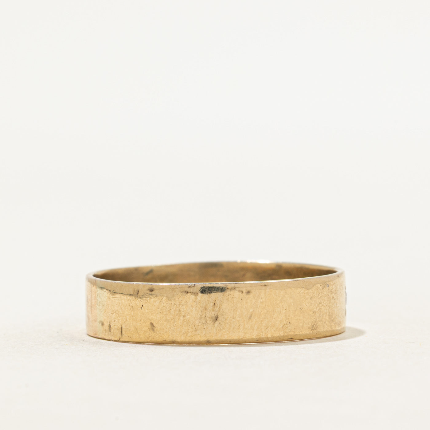 Bague sertie d'un diamant unique en forme d'étoile | 5,25 mm | Taille 11,5