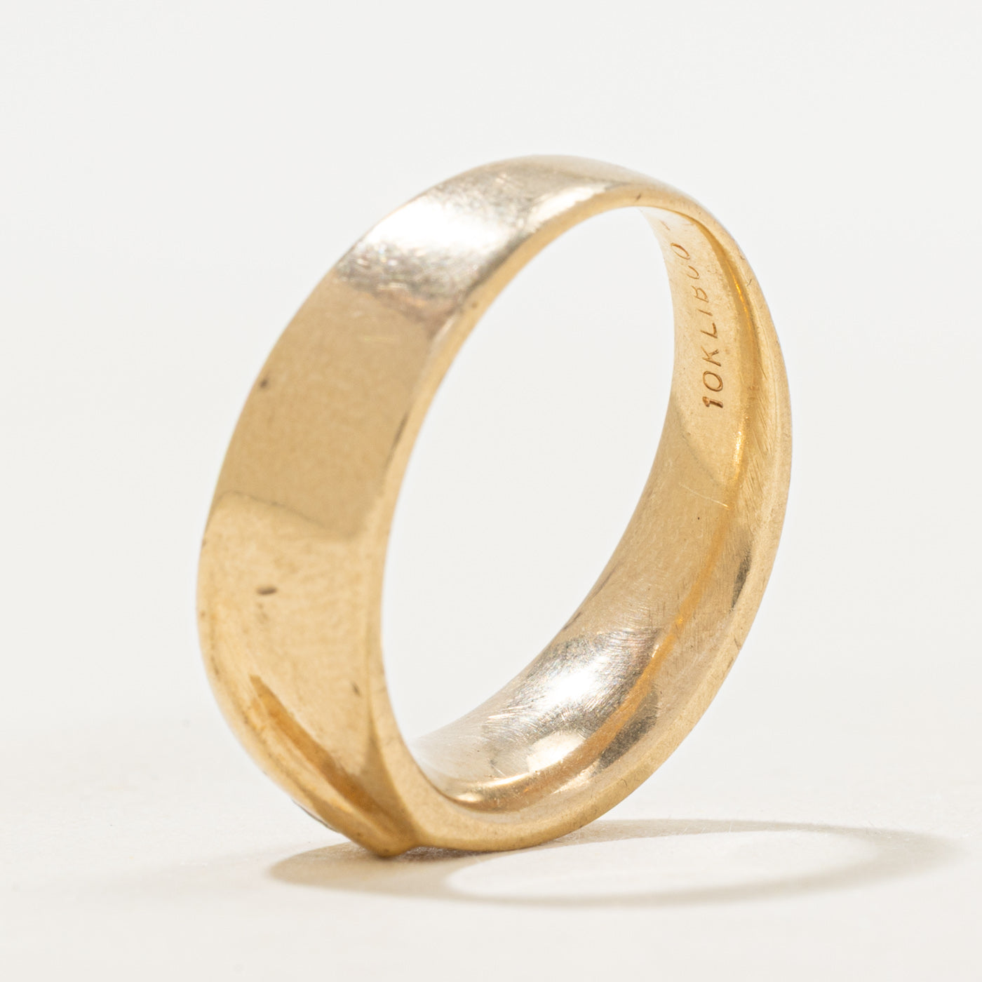 Flush Set Single Stone Diamond Band | SZ 8.5