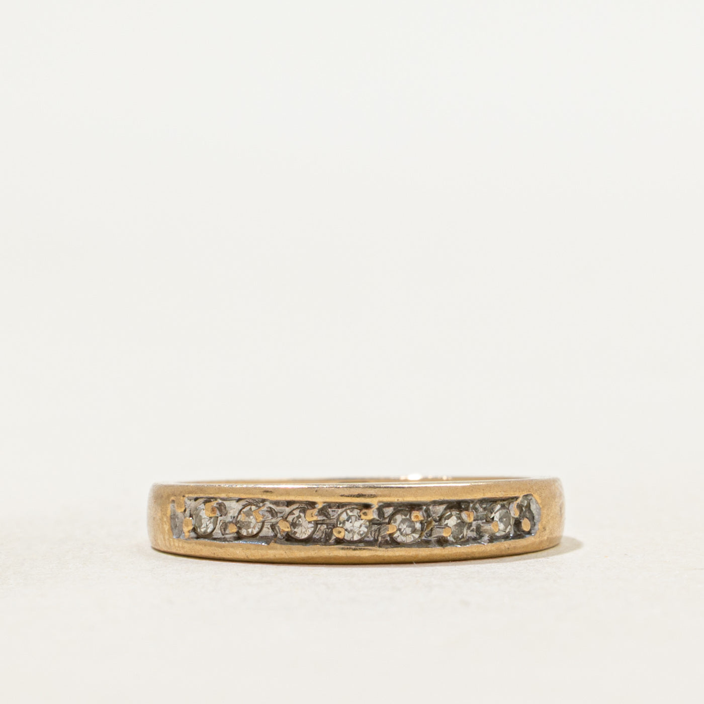 Semi Eternity Diamond Band | SZ 4.5