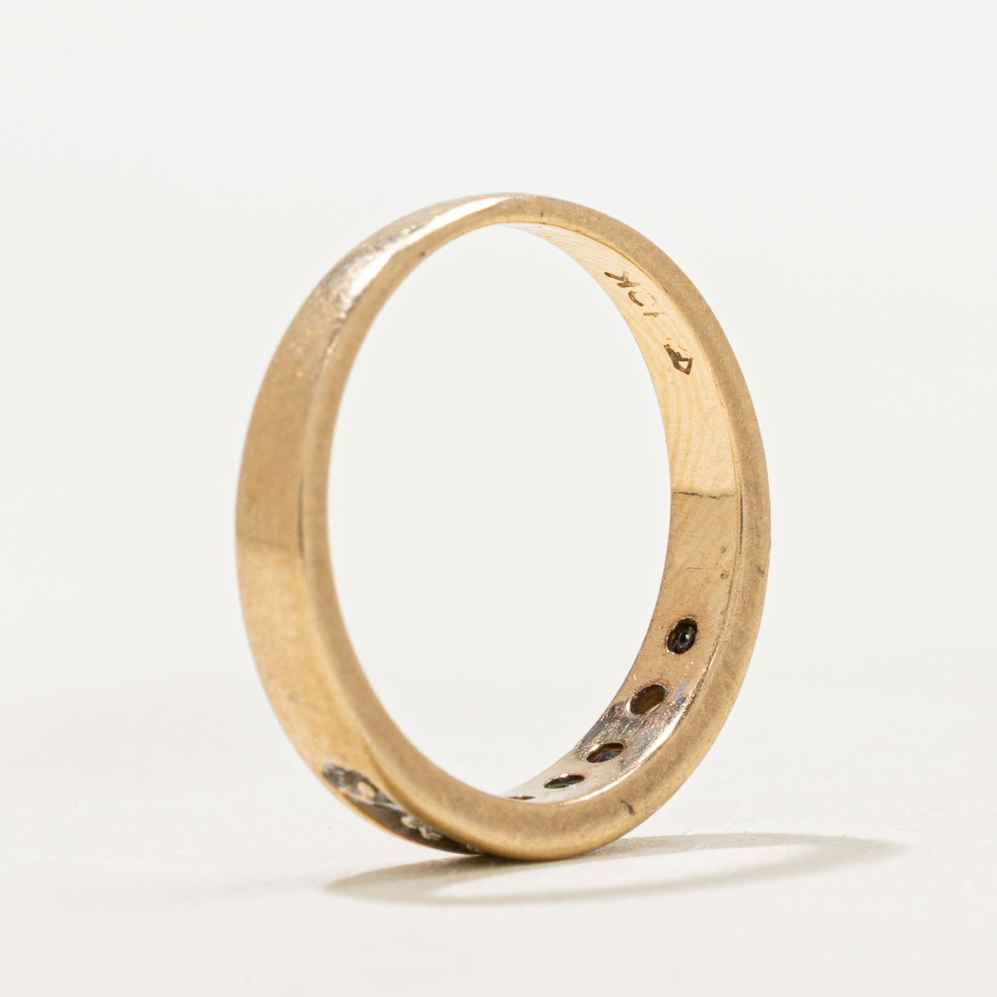 Semi Eternity Diamond Band | SZ 4.5