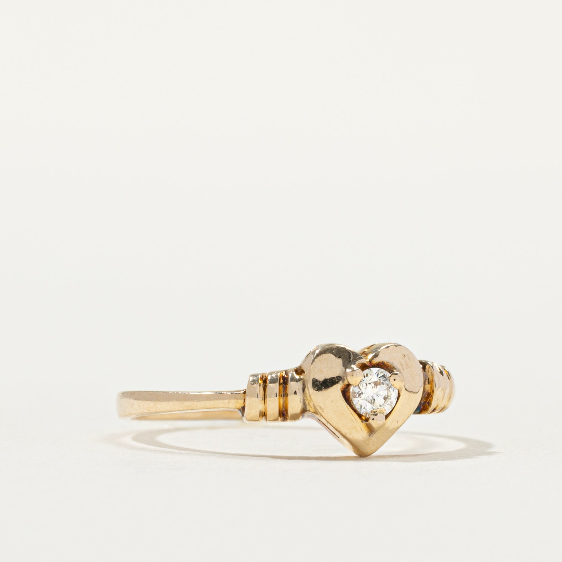 Diamond Heart Ring | SZ 6.25 |