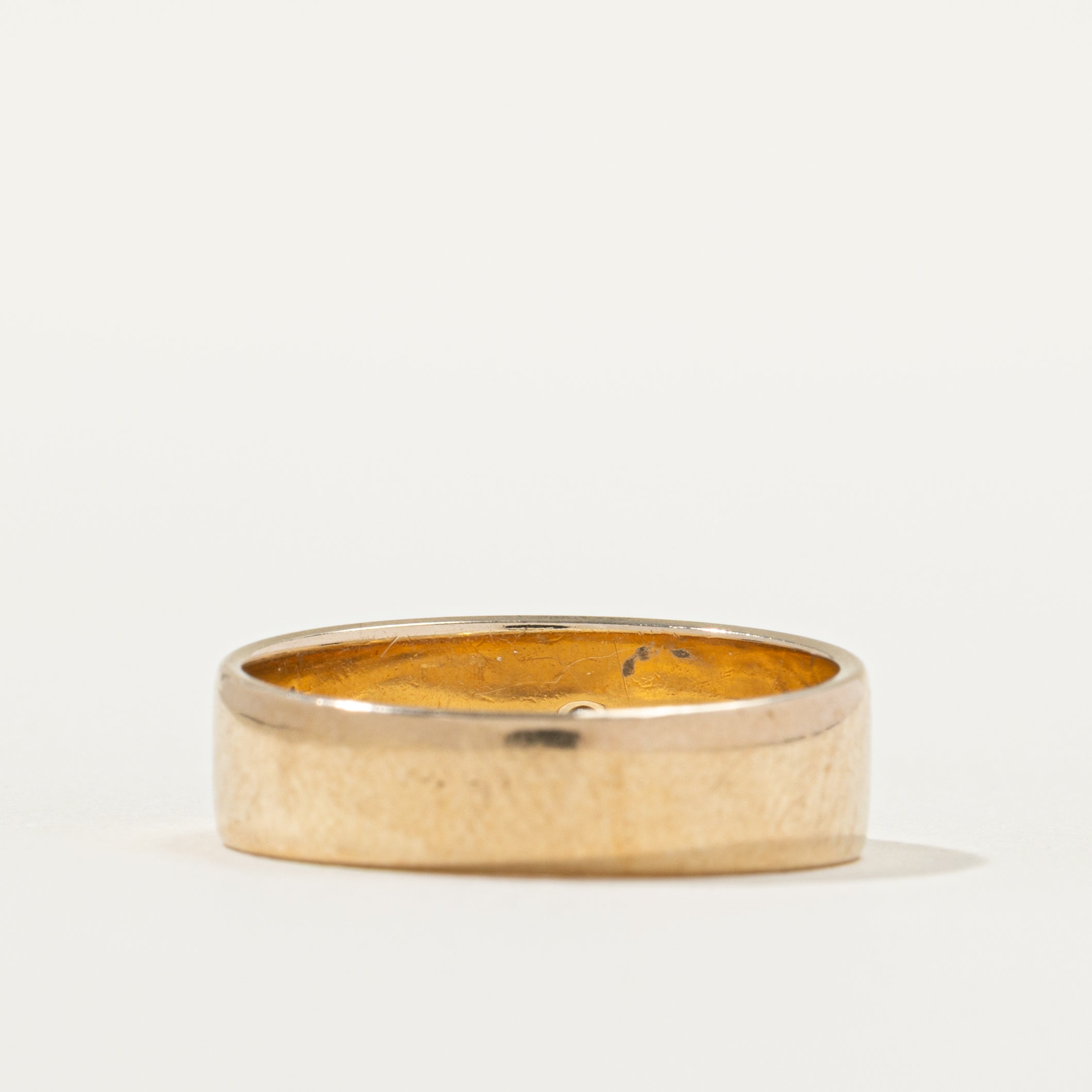 Star Set Diamond Band | SZ 8.5 | 6.65mm |