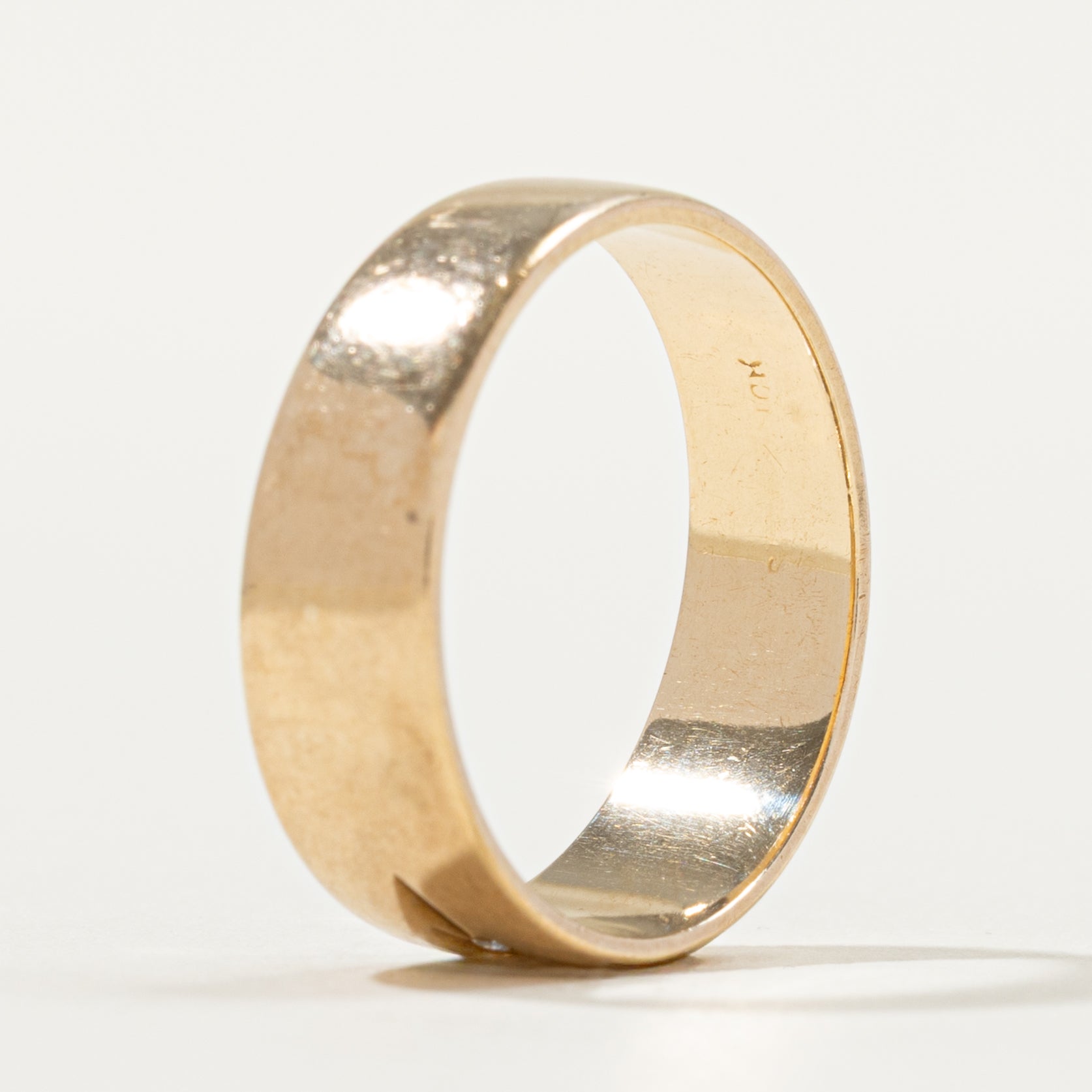 Star Set Diamond Band | SZ 8.5 | 6.65mm |