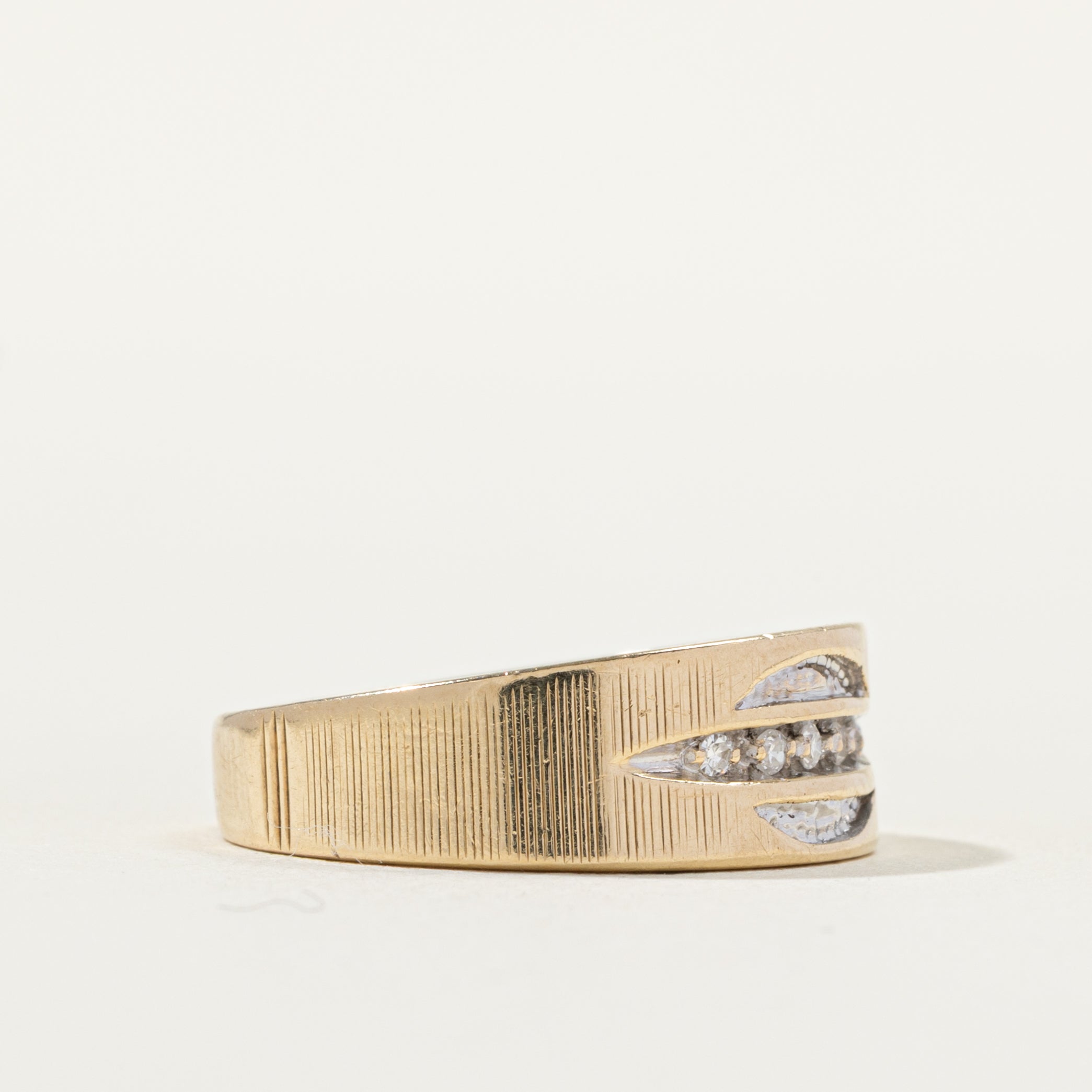 Diamond Planet Textured Band | SZ 6.75 |
