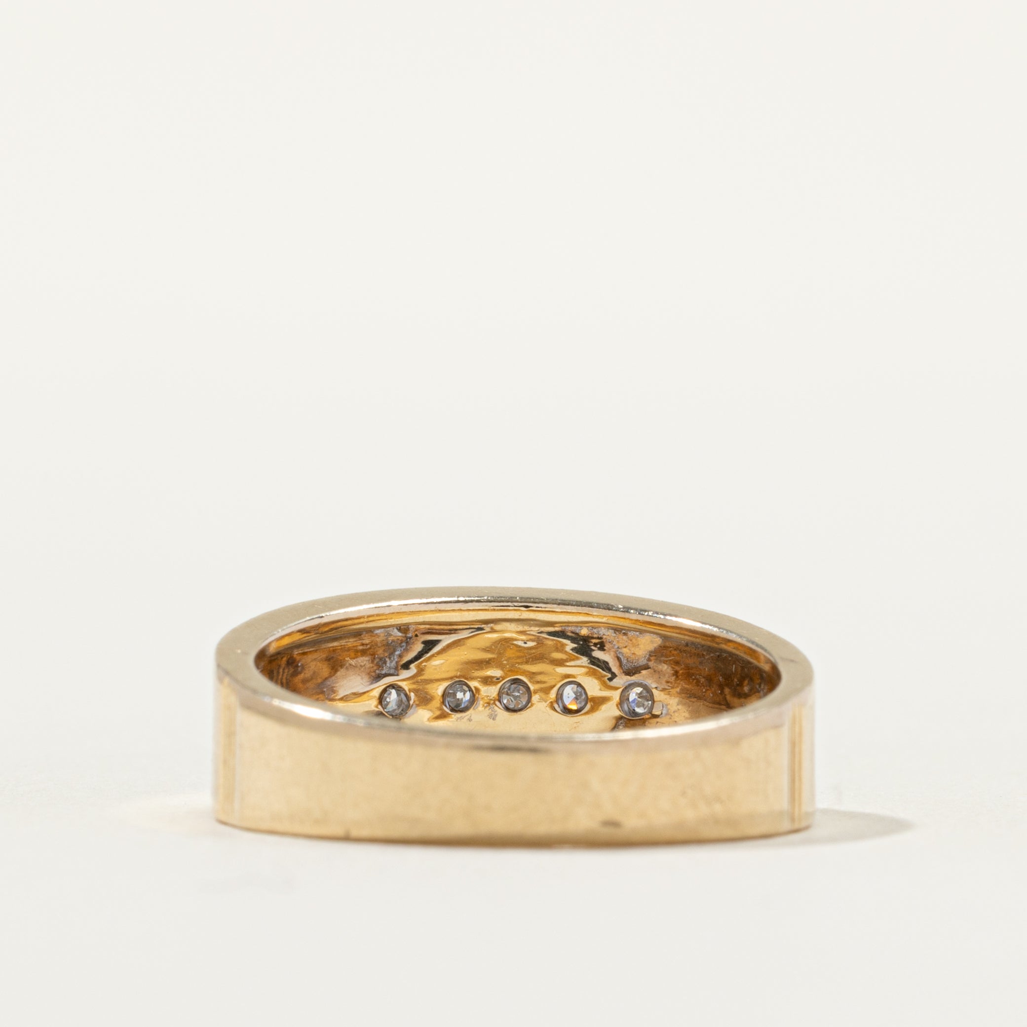 Diamond Planet Textured Band | SZ 6.75 |