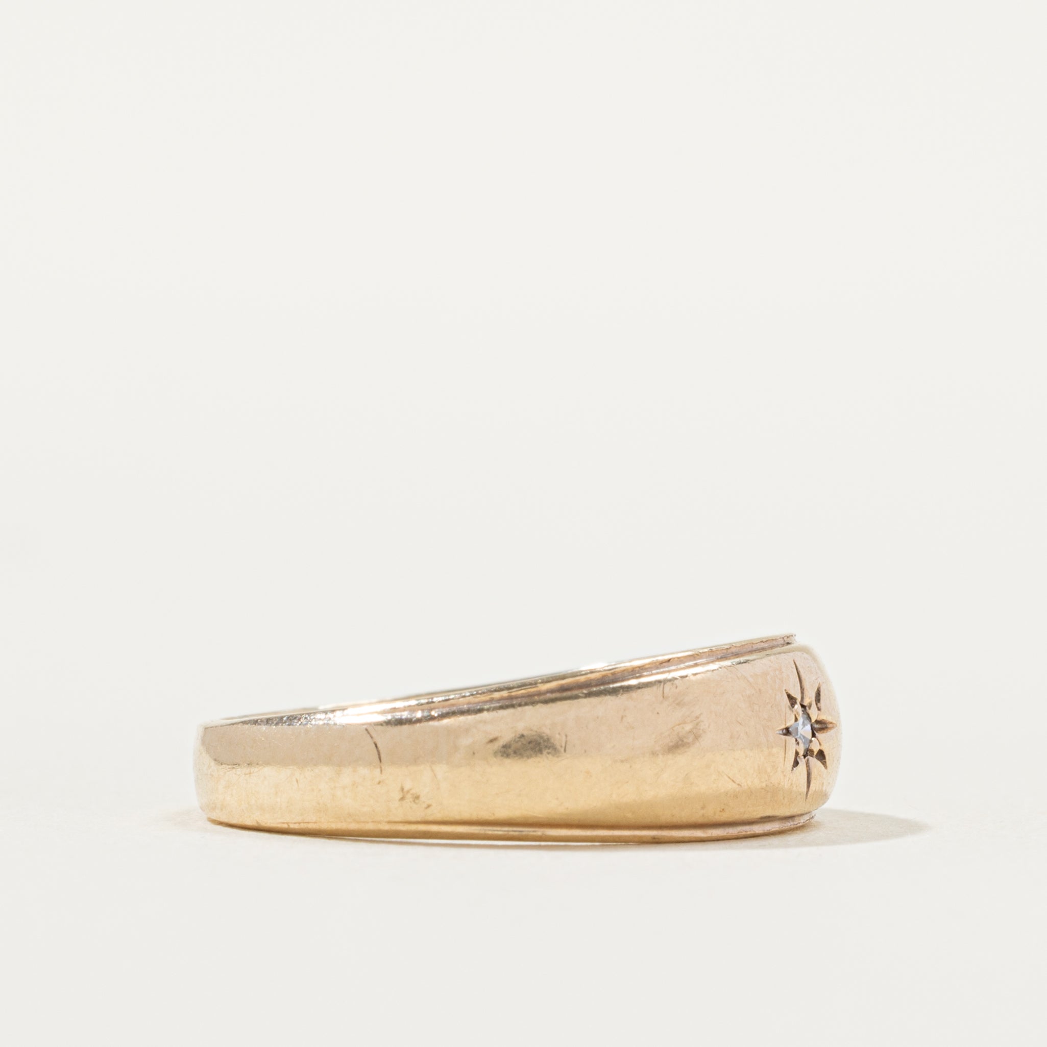 Star Set Diamond Band | SZ 6.75 |