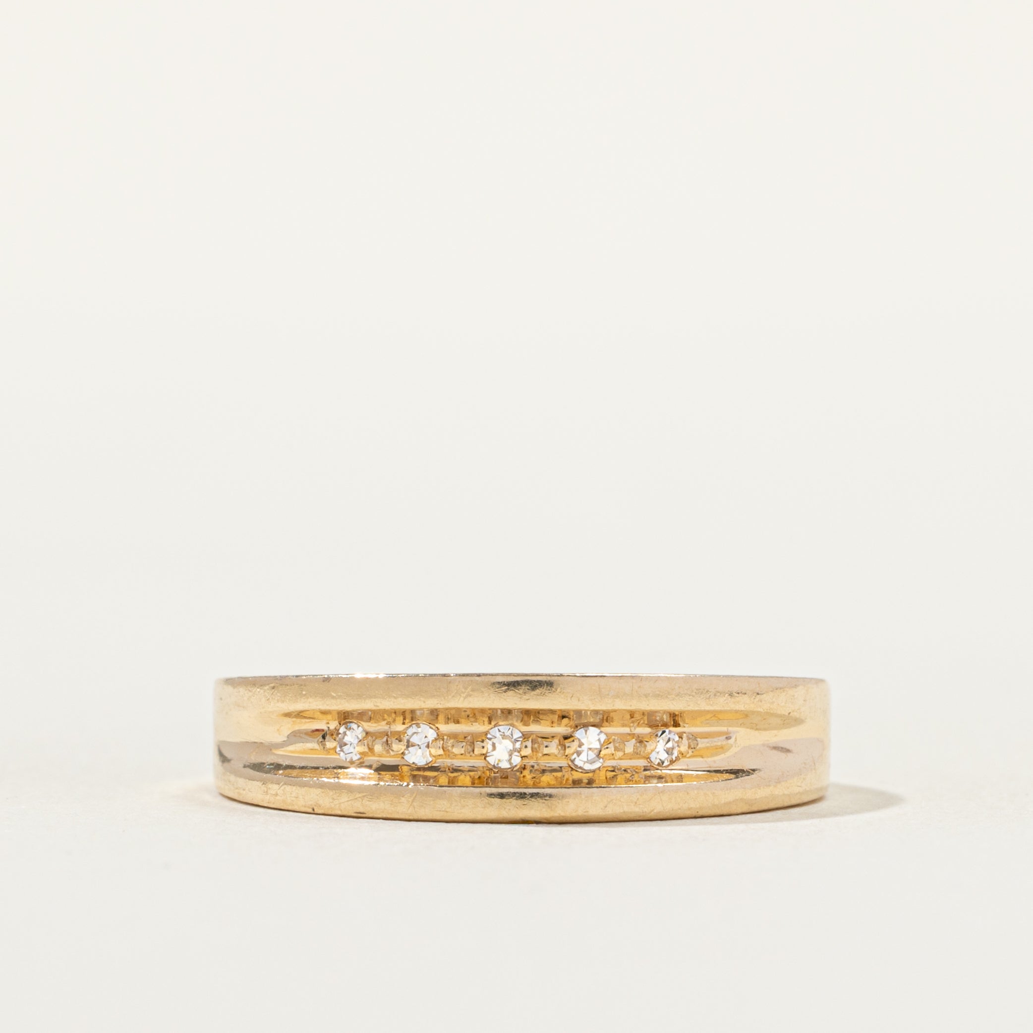 Five Stone Diamond Band | SZ 6.75 |