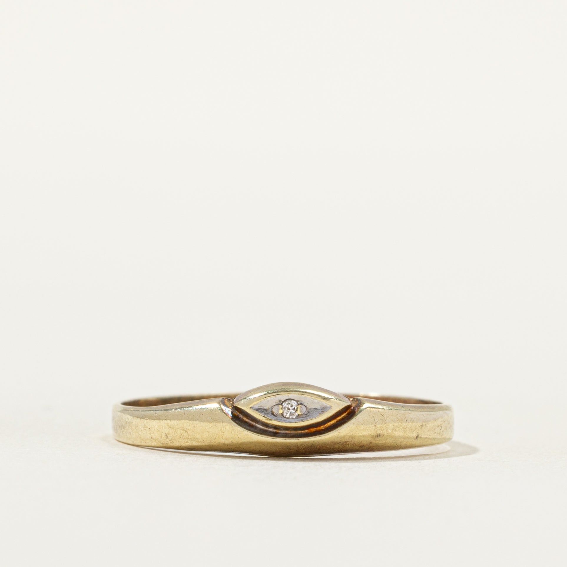 Marquise Shaped Diamond Band | SZ 7.0 |