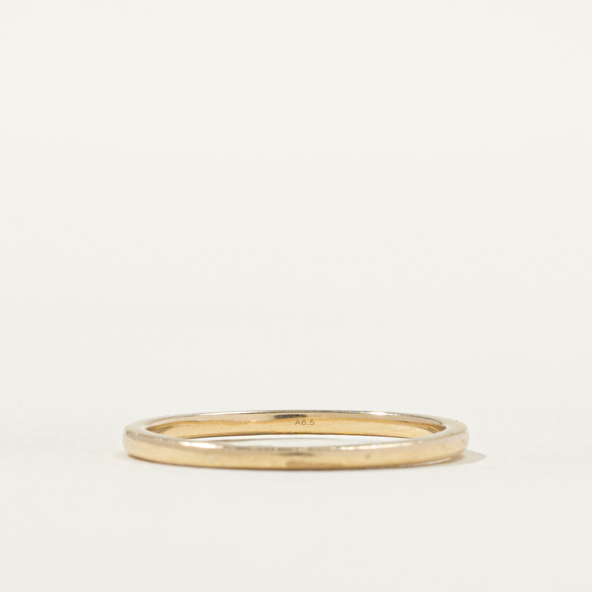 Alliance demi-éternité en diamants | Taille 5,5 | 1,32 mm |