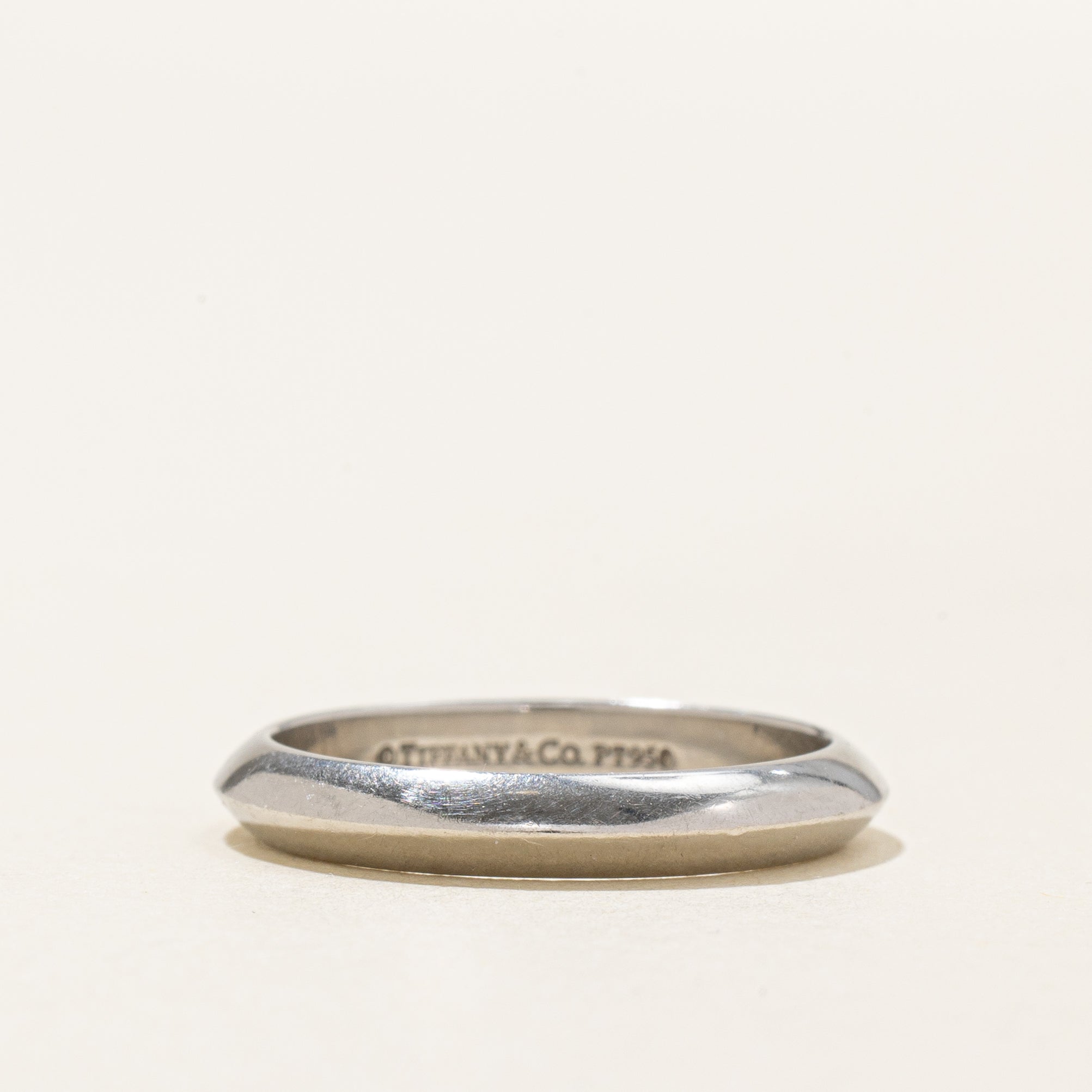 Bague à bords francs « Tiffany & Co. » | 3 mm | Taille 5,5 |