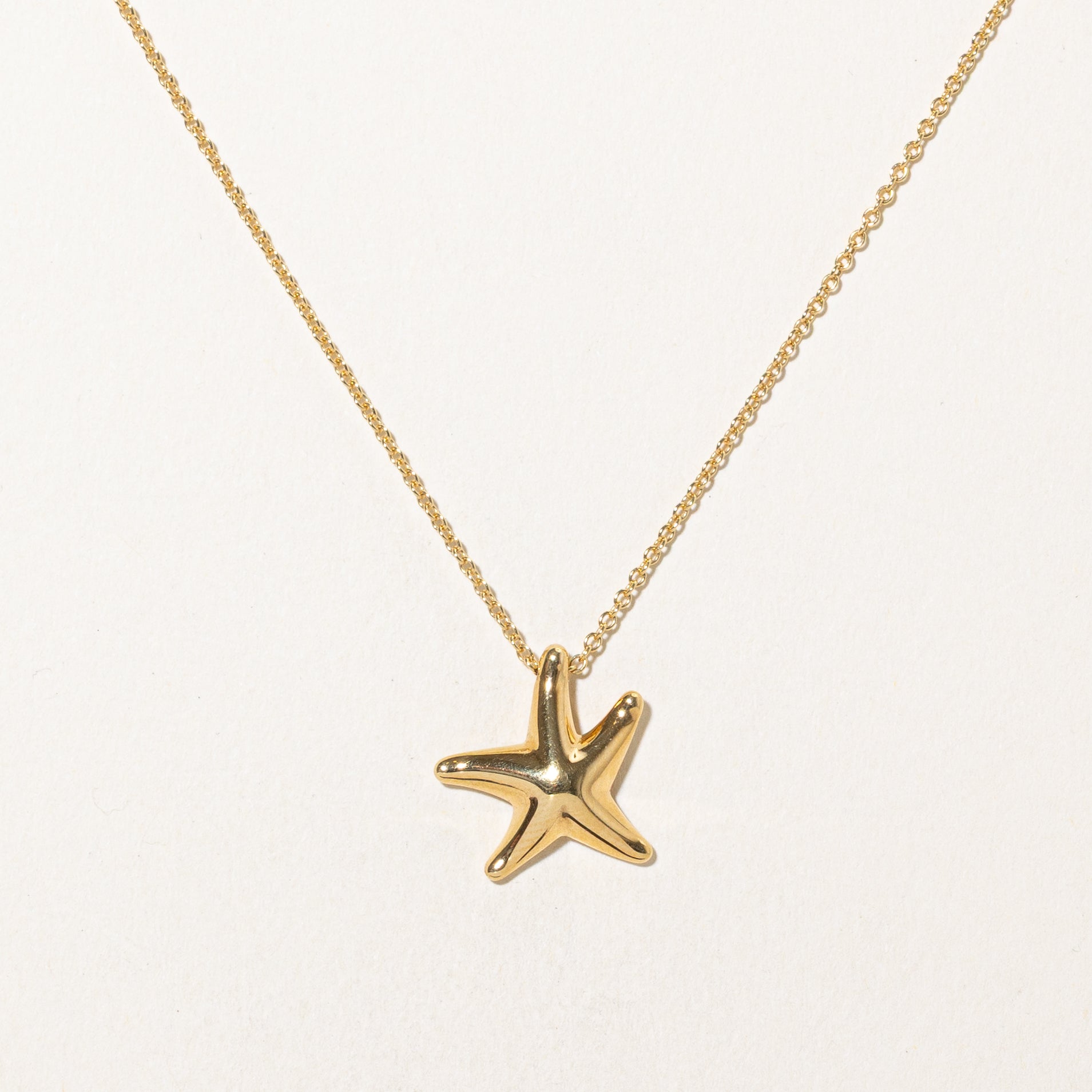 'Tiffany & Co.' Elsa Peretti Starfish Pendant Necklace | 15.5" |