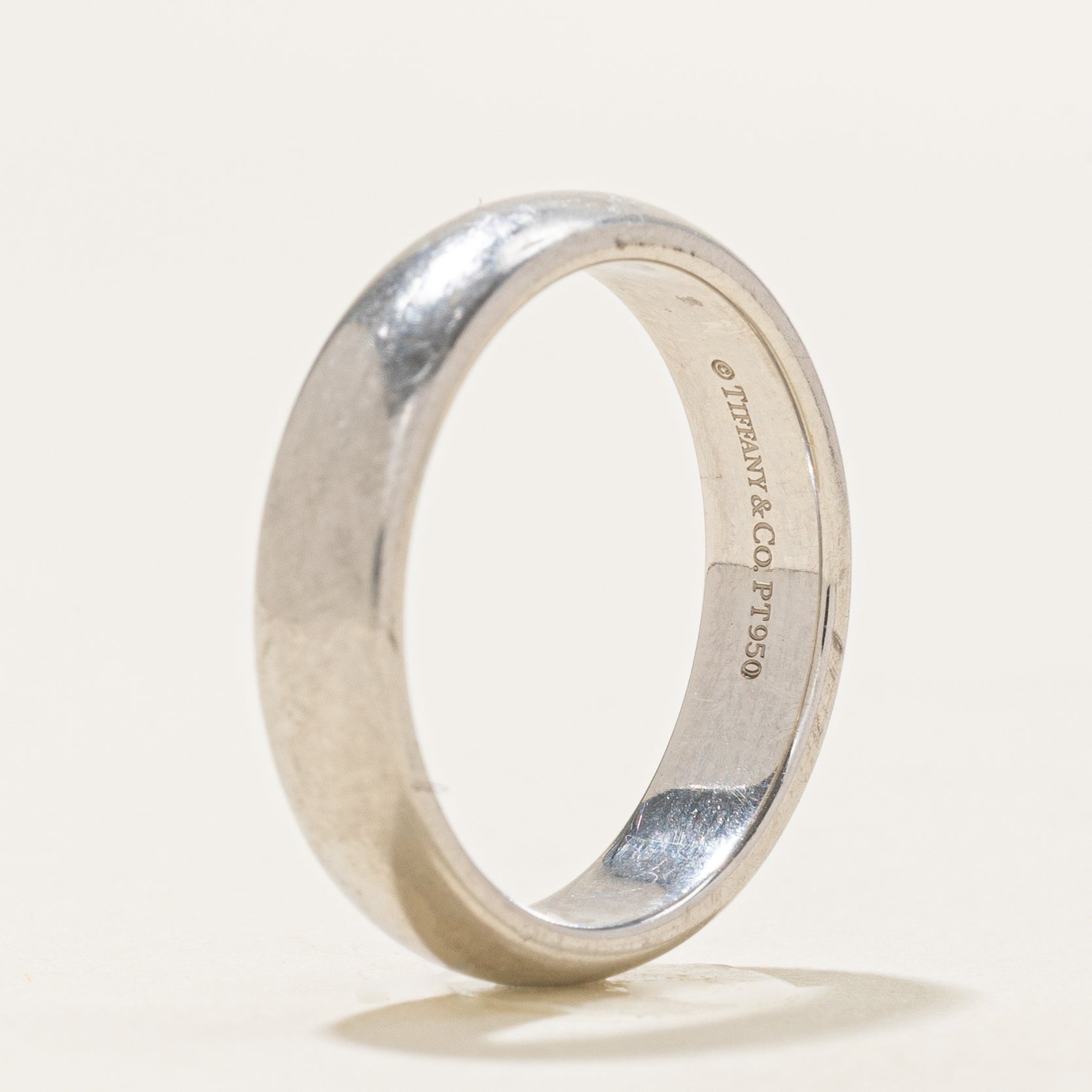 'Tiffany & Co.' Tiffany Forever Wedding Band Ring | 4.5mm | SZ 7.5 |