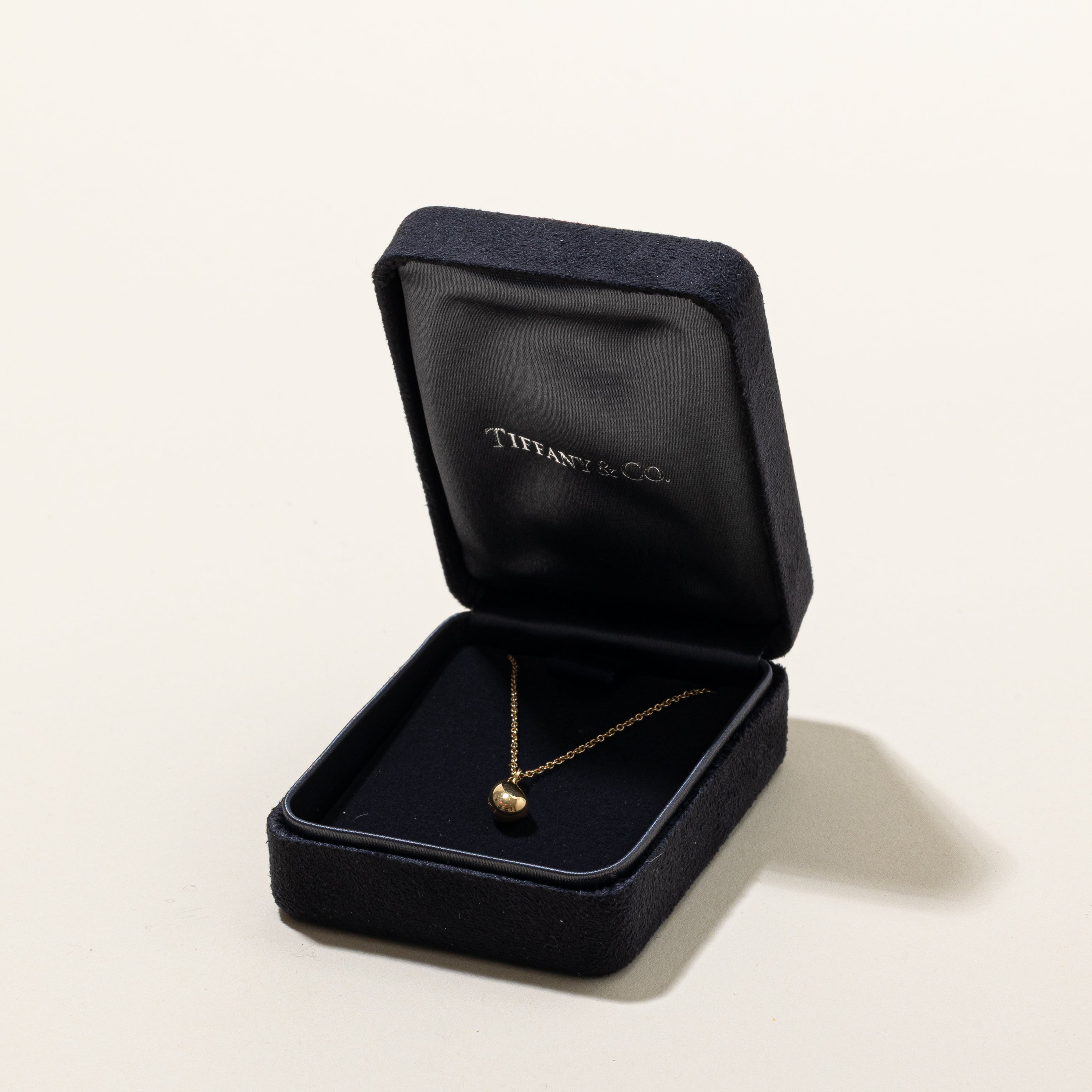 'Tiffany & Co.' Elsa Peretti Teardrop Pendant Necklace | 15.75" |