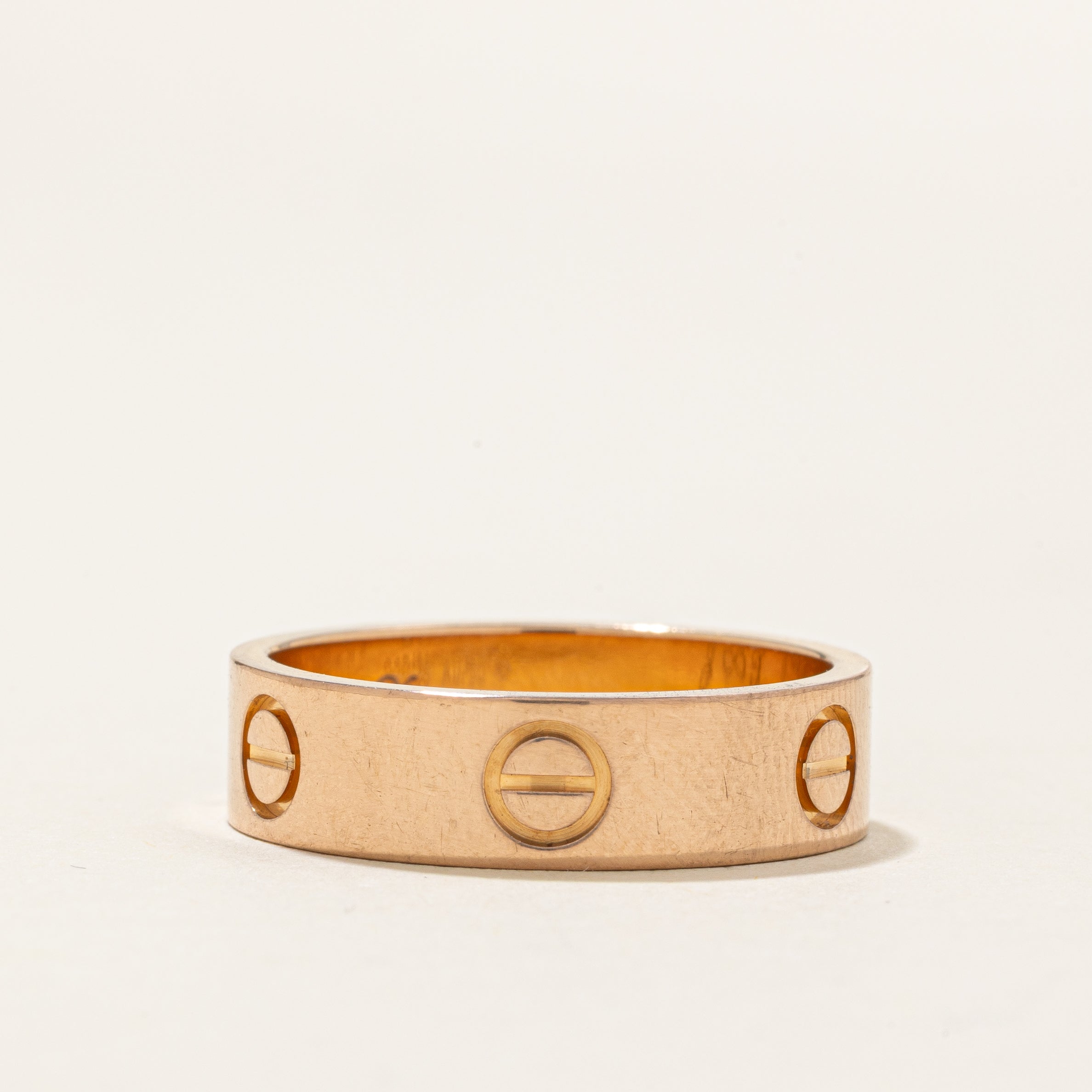 'Cartier' Love Ring, Classic Model | 5.5mm | SZ 8.25 |