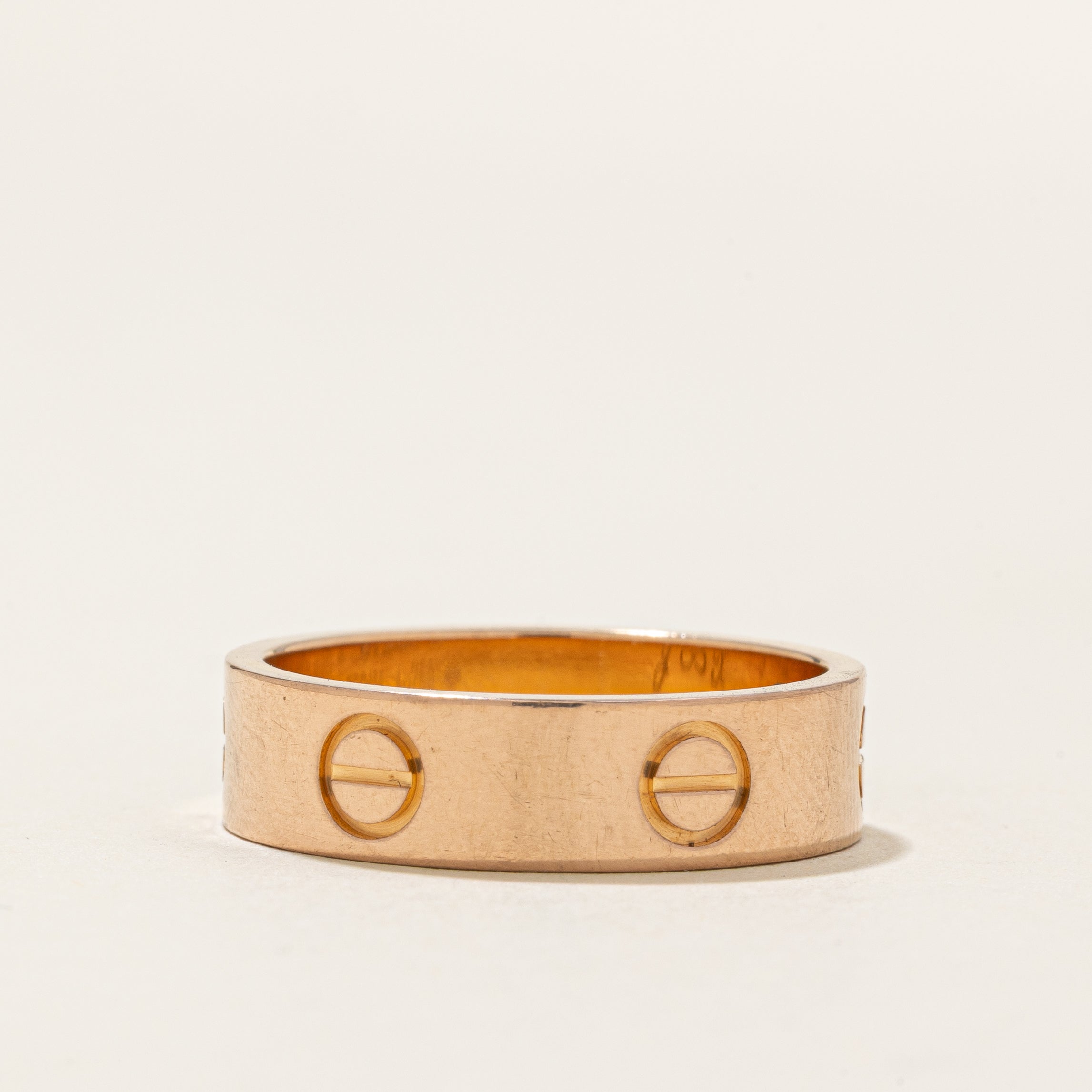 'Cartier' Love Ring, Classic Model | 5.5mm | SZ 8.25 |