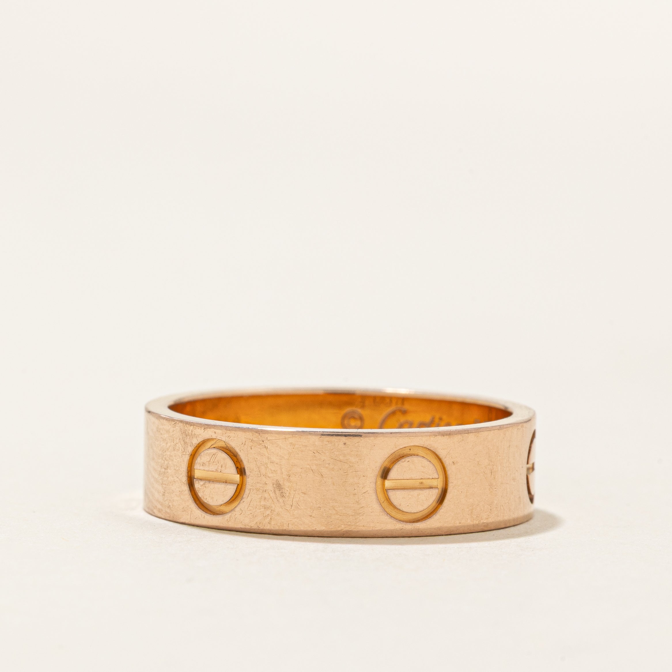 'Cartier' Love Ring, Classic Model | 5.5mm | SZ 8.25 |