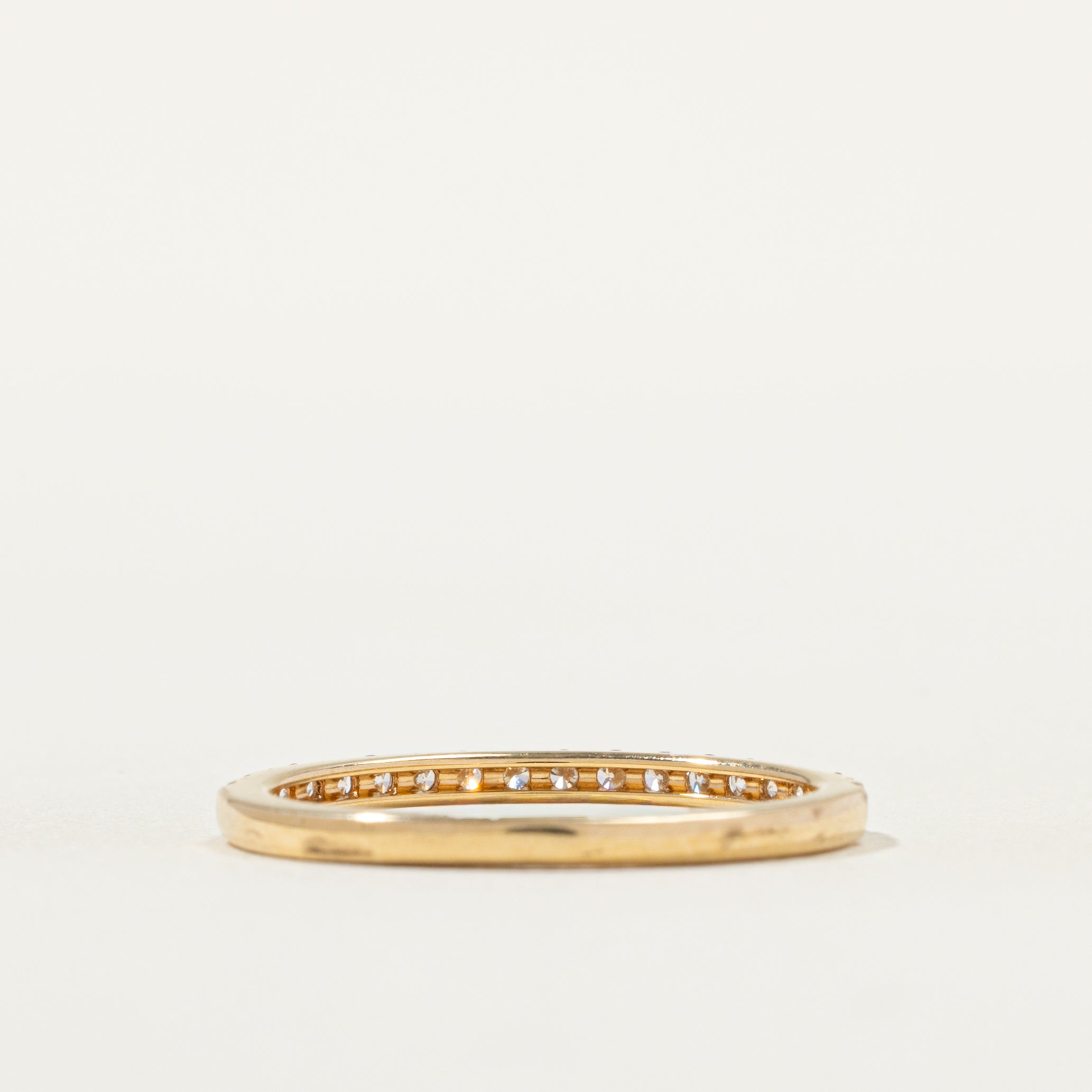 18k Semi Eternity Diamond Band | SZ 6.5 | 1.87mm |