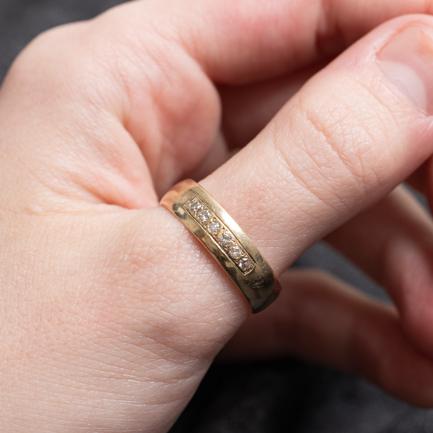 Six Stone Diamond Band | SZ 11.0 |