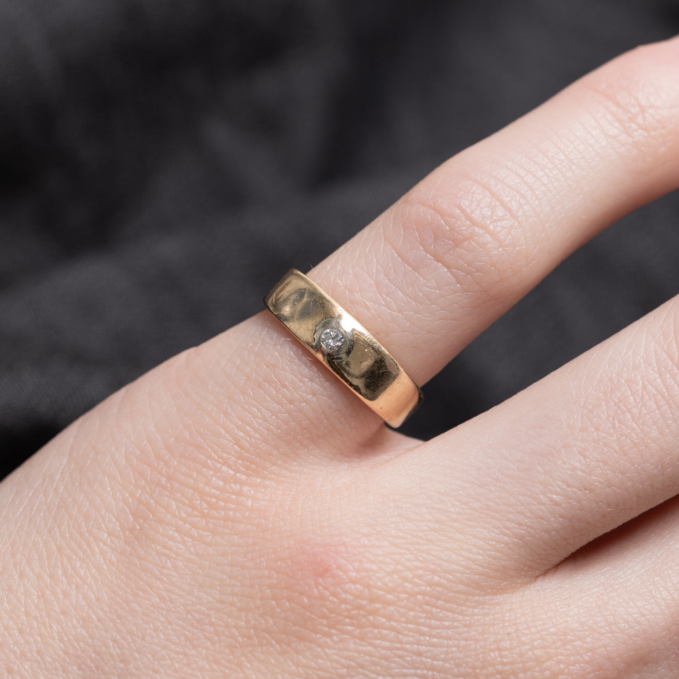 Flush Set Diamond Band | SZ 3.0 |