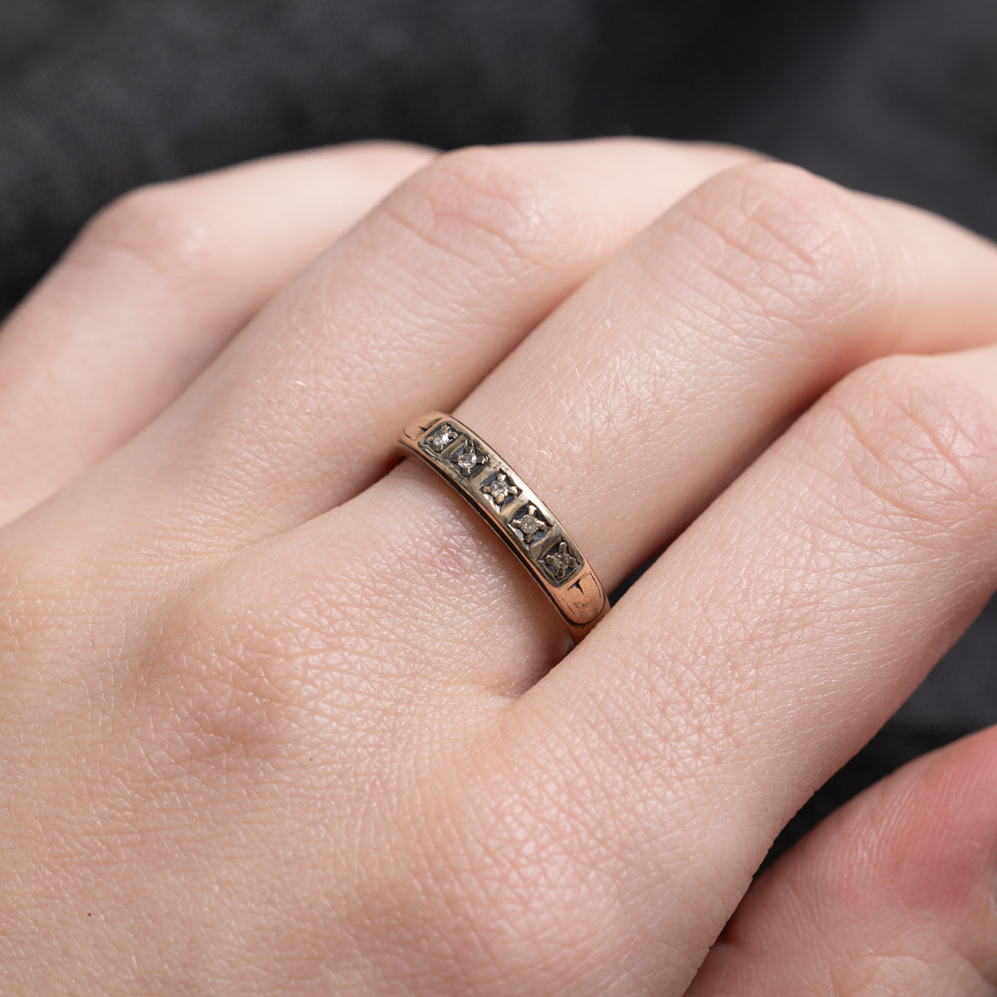 Bague cinq diamants | Taille 7.0 |