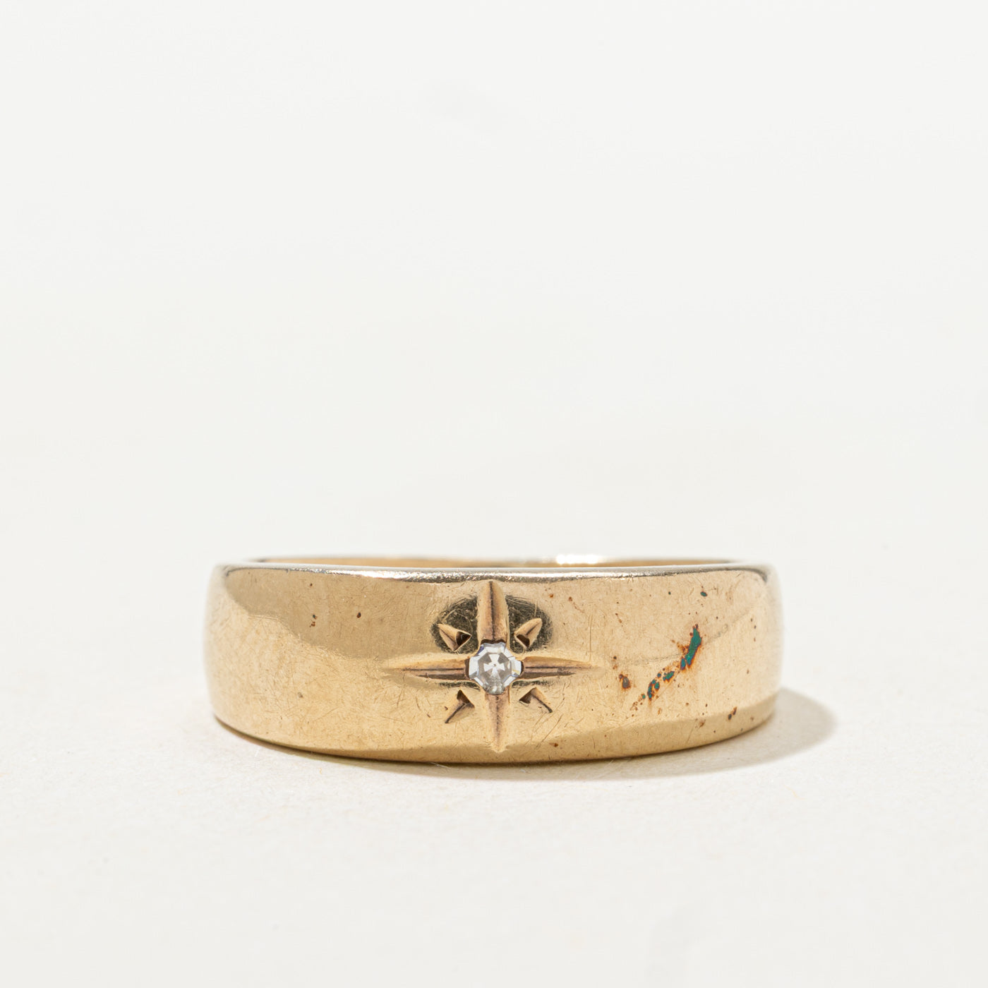 Star Set Diamond Band | SZ 6.25 |