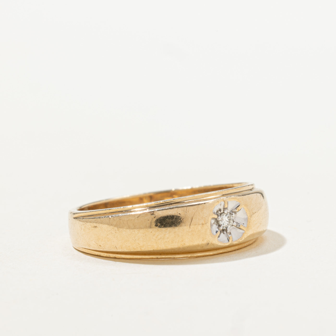 Illusion Set Diamond Band | SZ 9.75 |