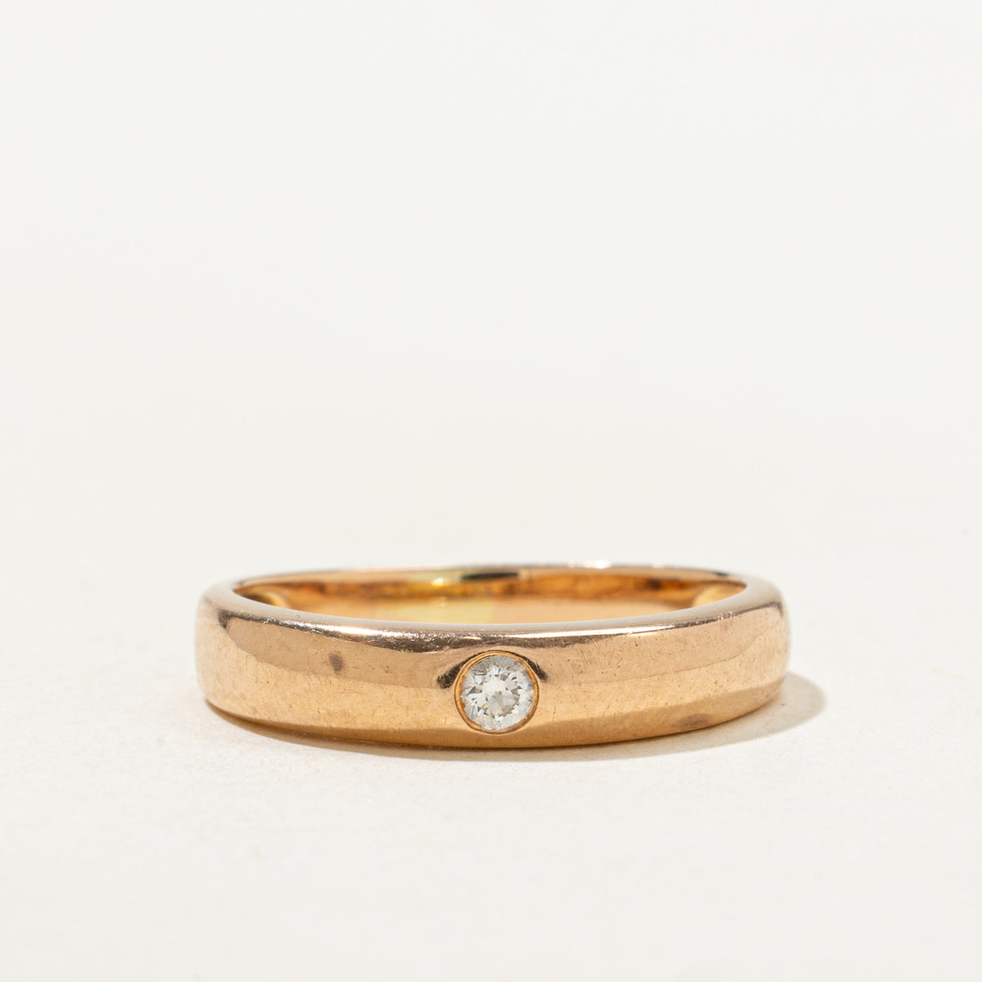 Flush Set Diamond Band | SZ 4.0 |