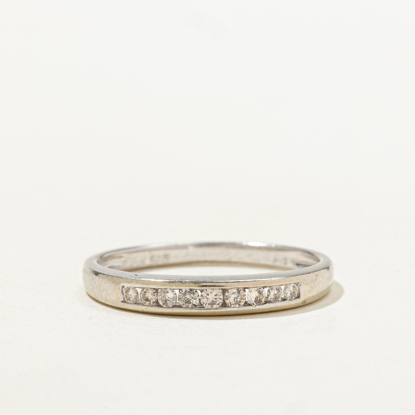 Channel Set Semi Eternity Diamond Band | 2.90mm | SZ 7.25 |