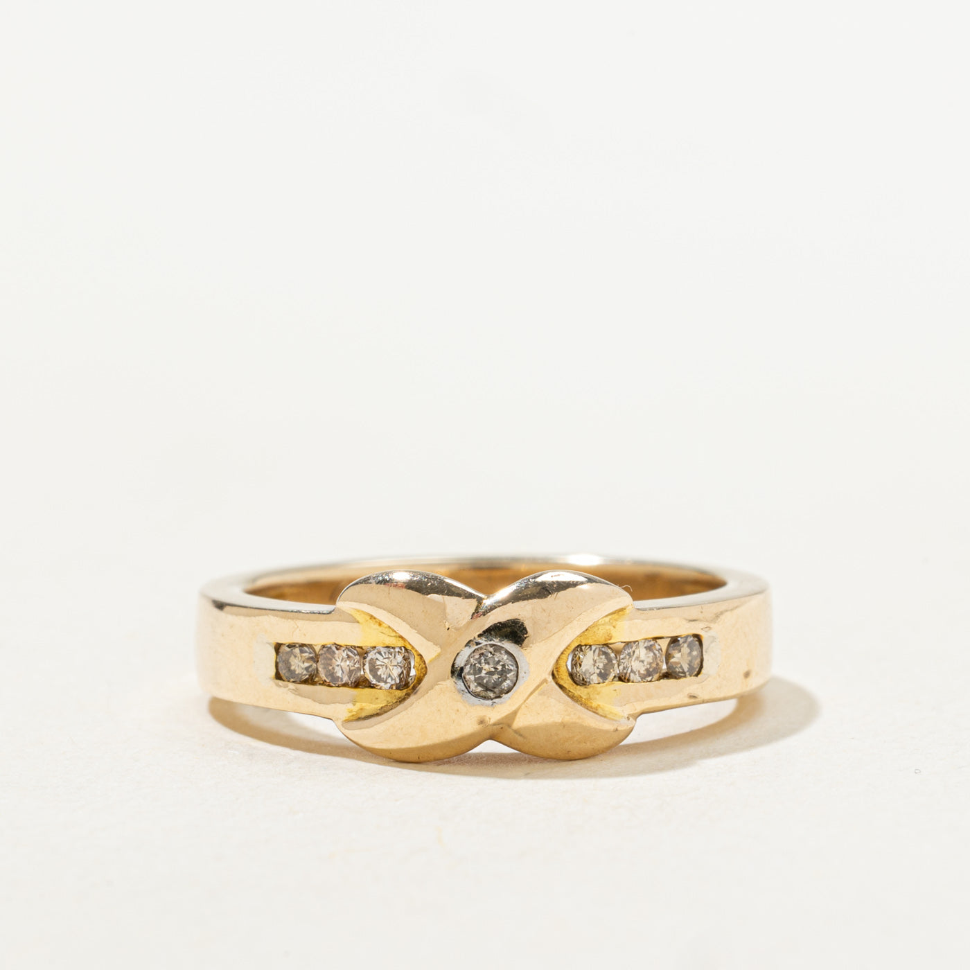 Flush Set Diamond X Band | SZ 7.5 |