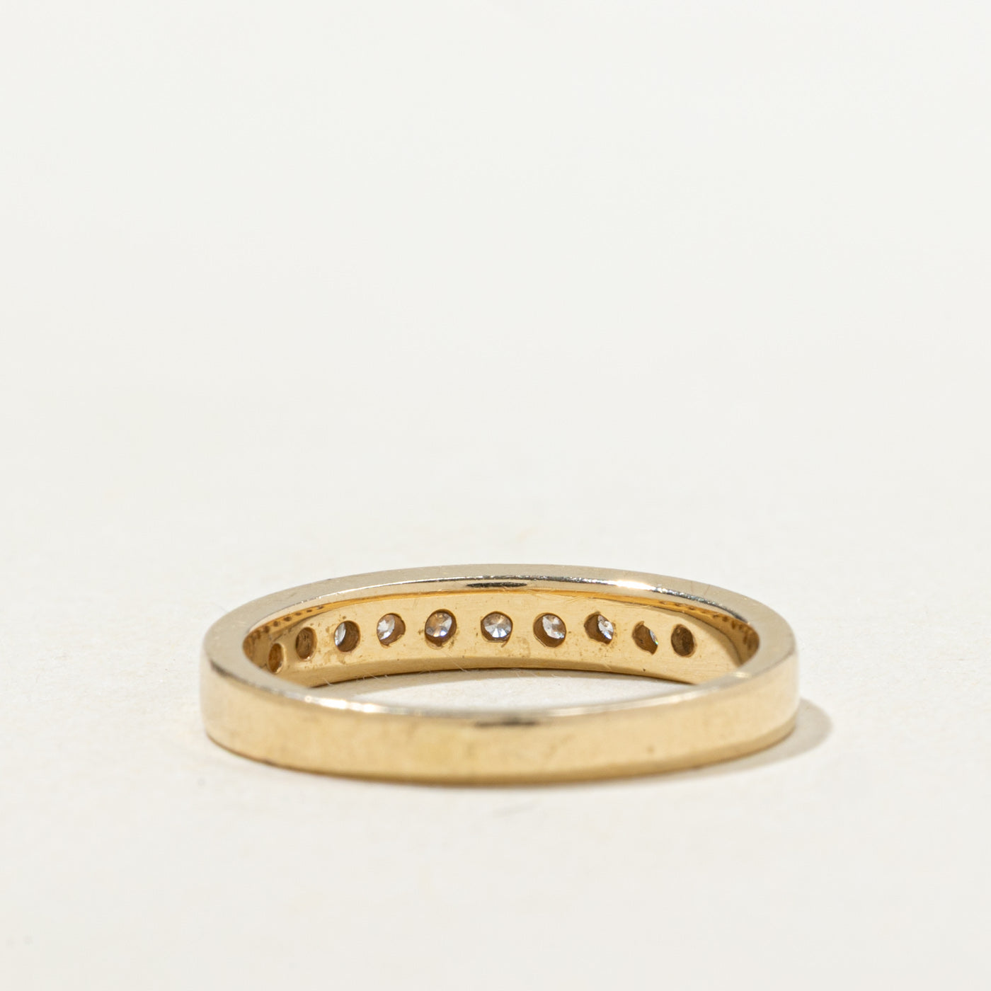 Channel Set Semi Eternity Diamond Band | 3.05mm | SZ 4.25 |