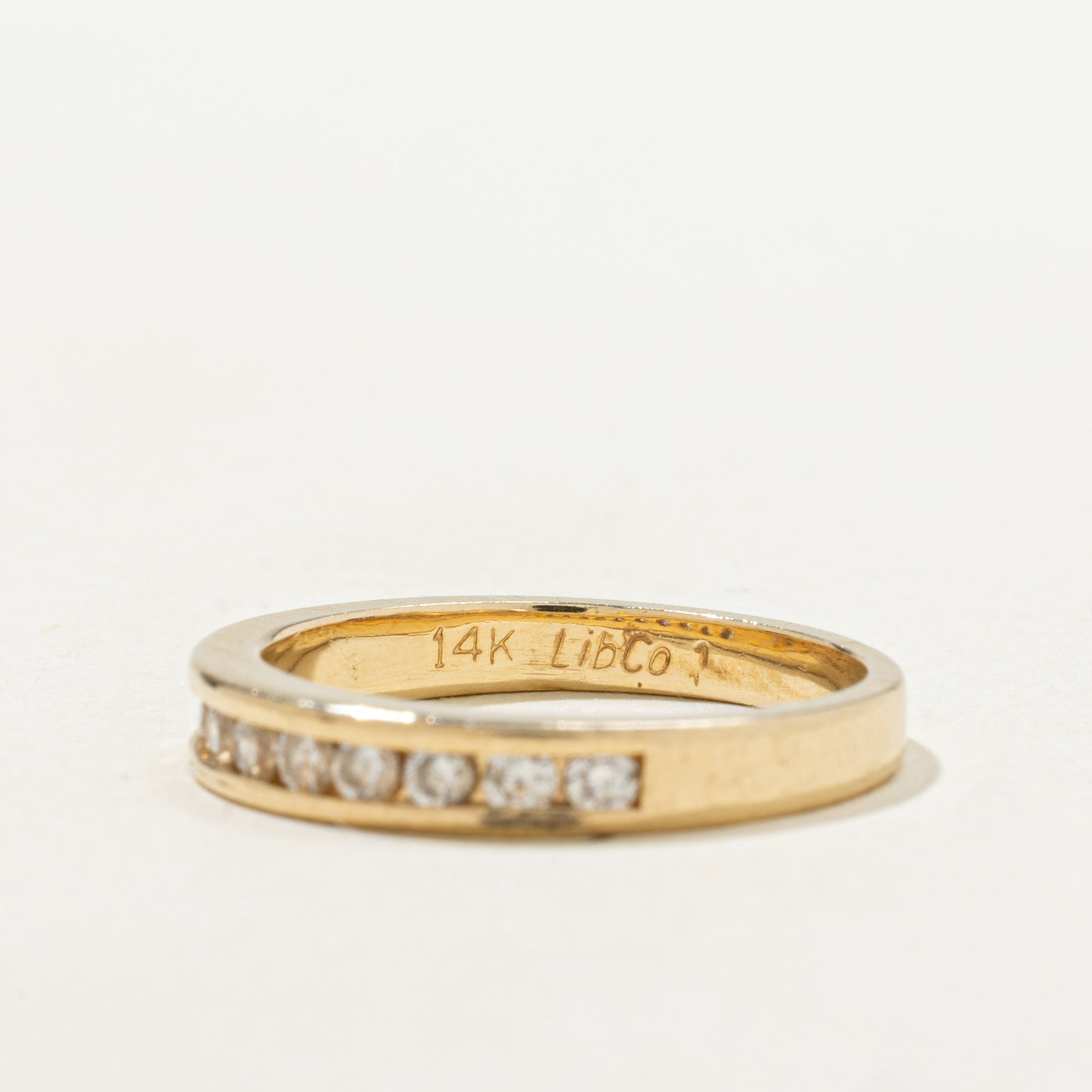 Channel Set Semi Eternity Diamond Band | 3.05mm | SZ 4.25 |