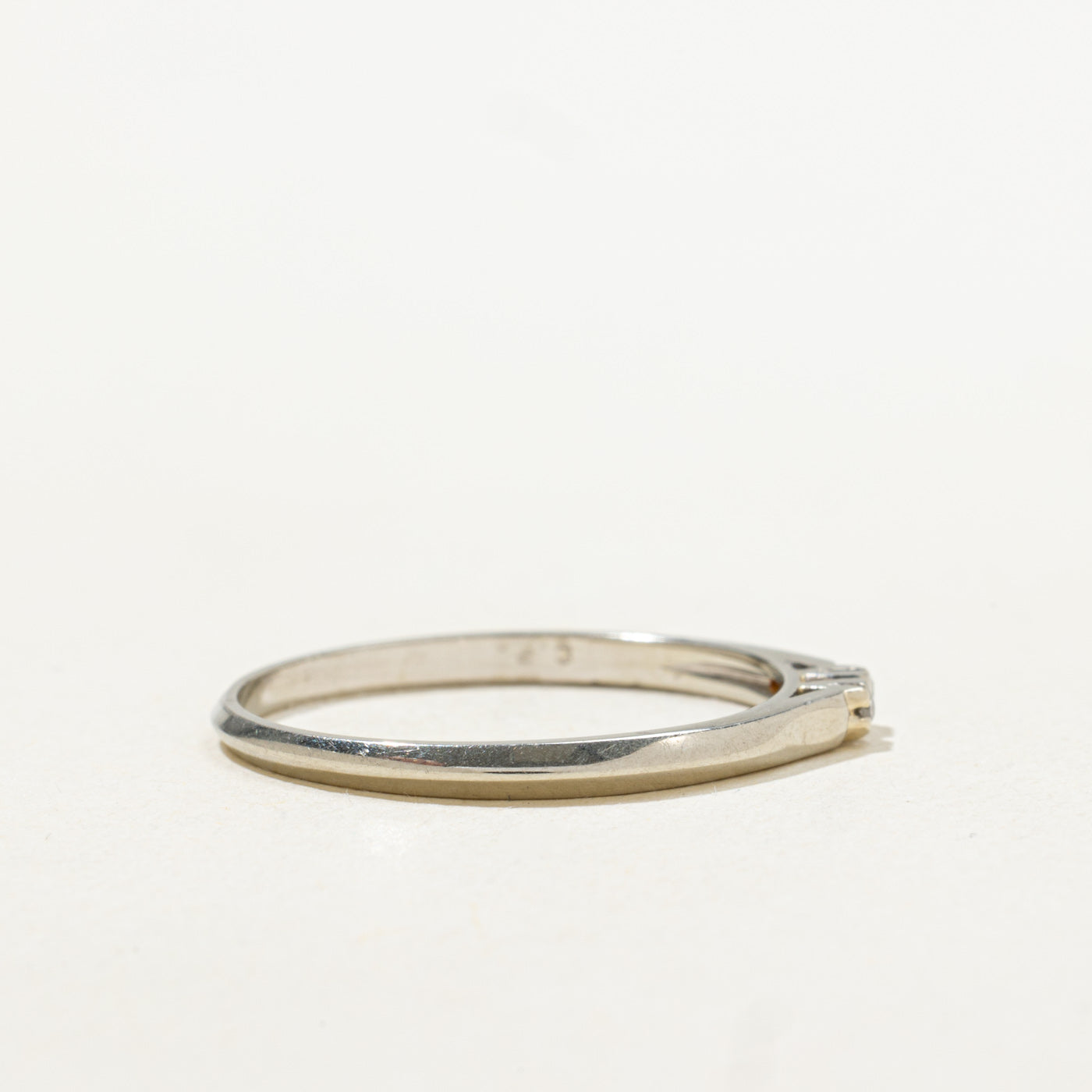 Two Stone Diamond Thin Band | SZ 9.75 |