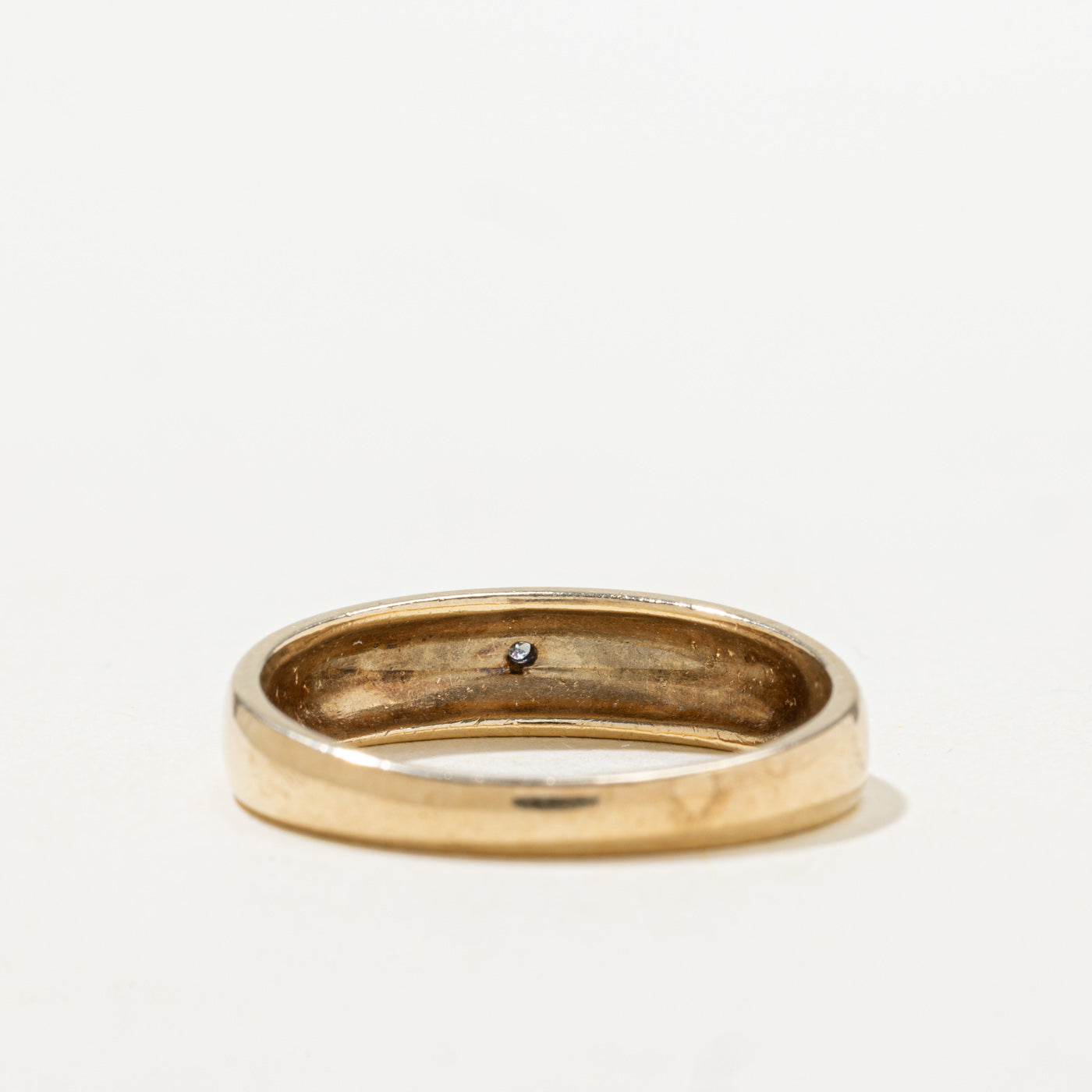 Alliance bicolore en diamants | Taille 10,25 |