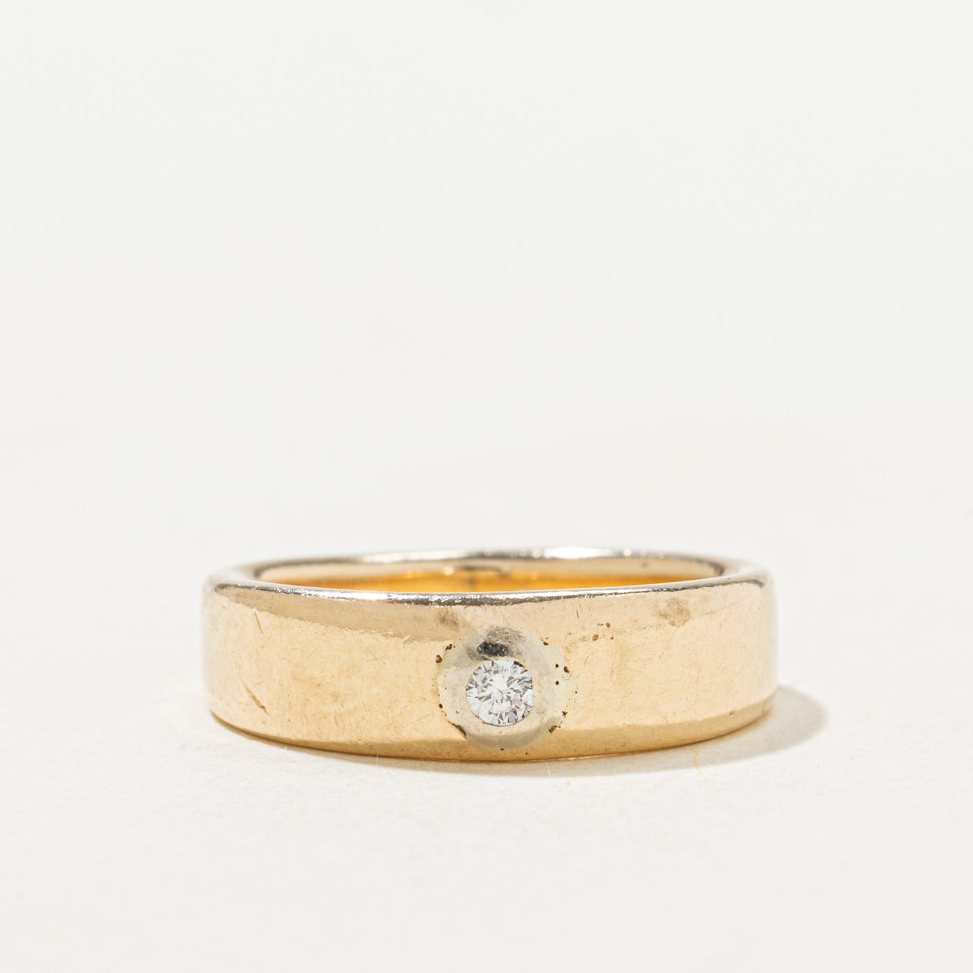 Flush Set Diamond Band | SZ 3.0 |