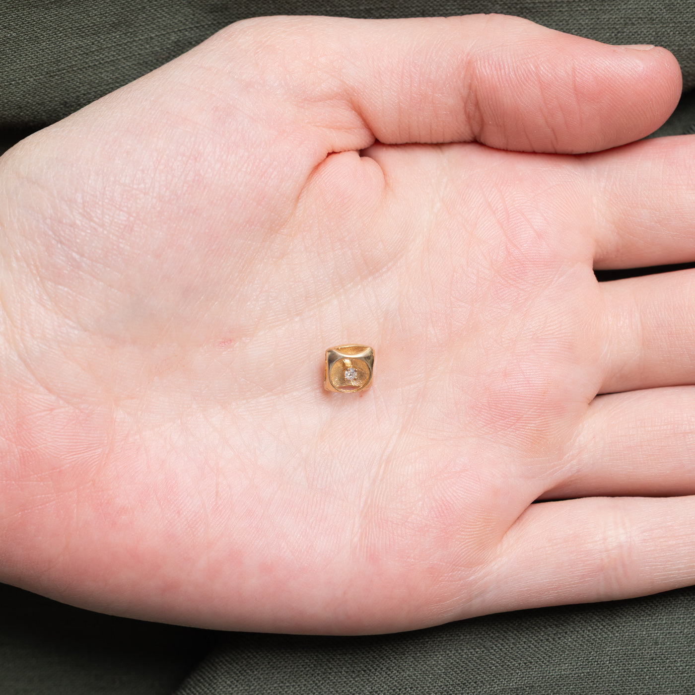 Diamond Concave Pendant