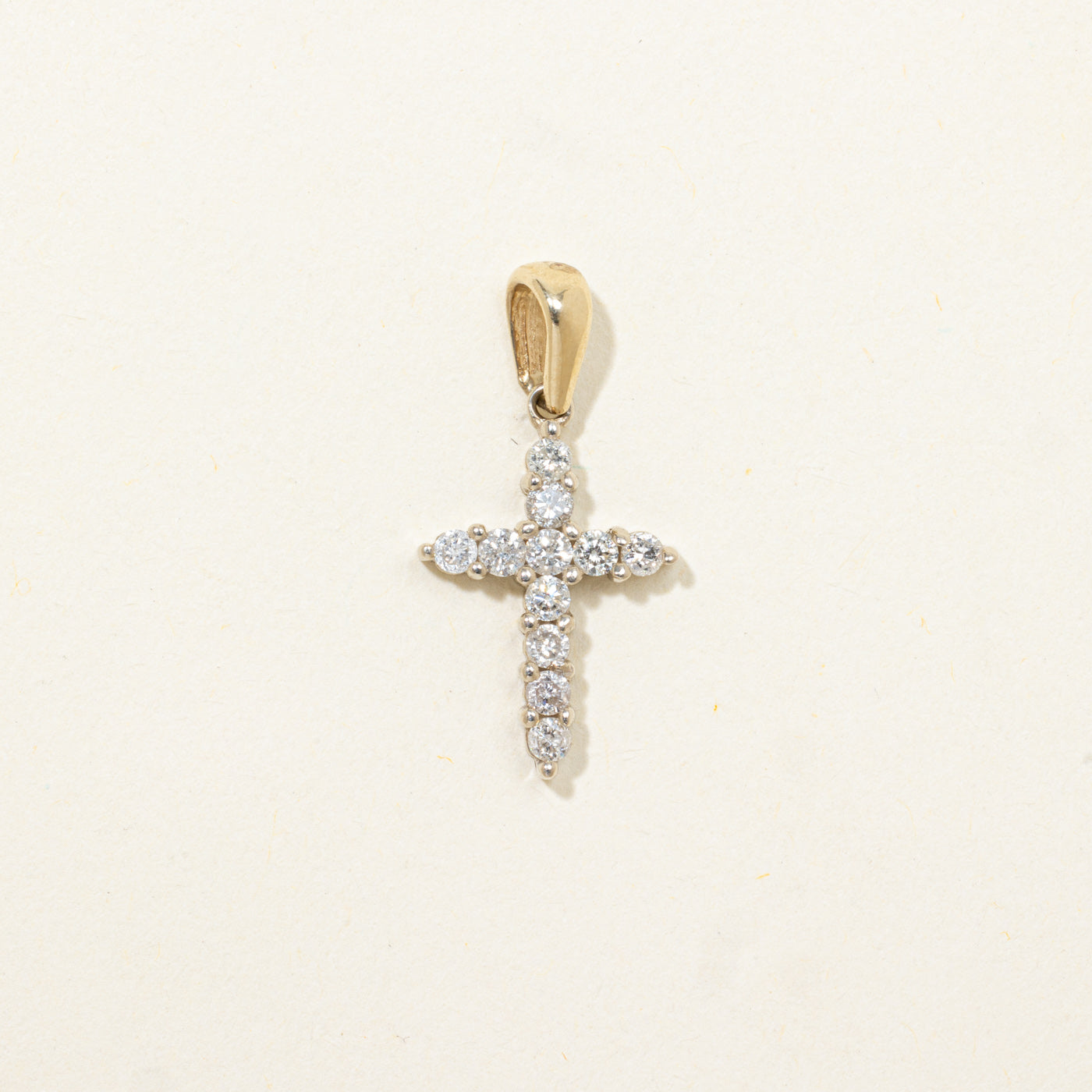 Diamond Cross Pendant