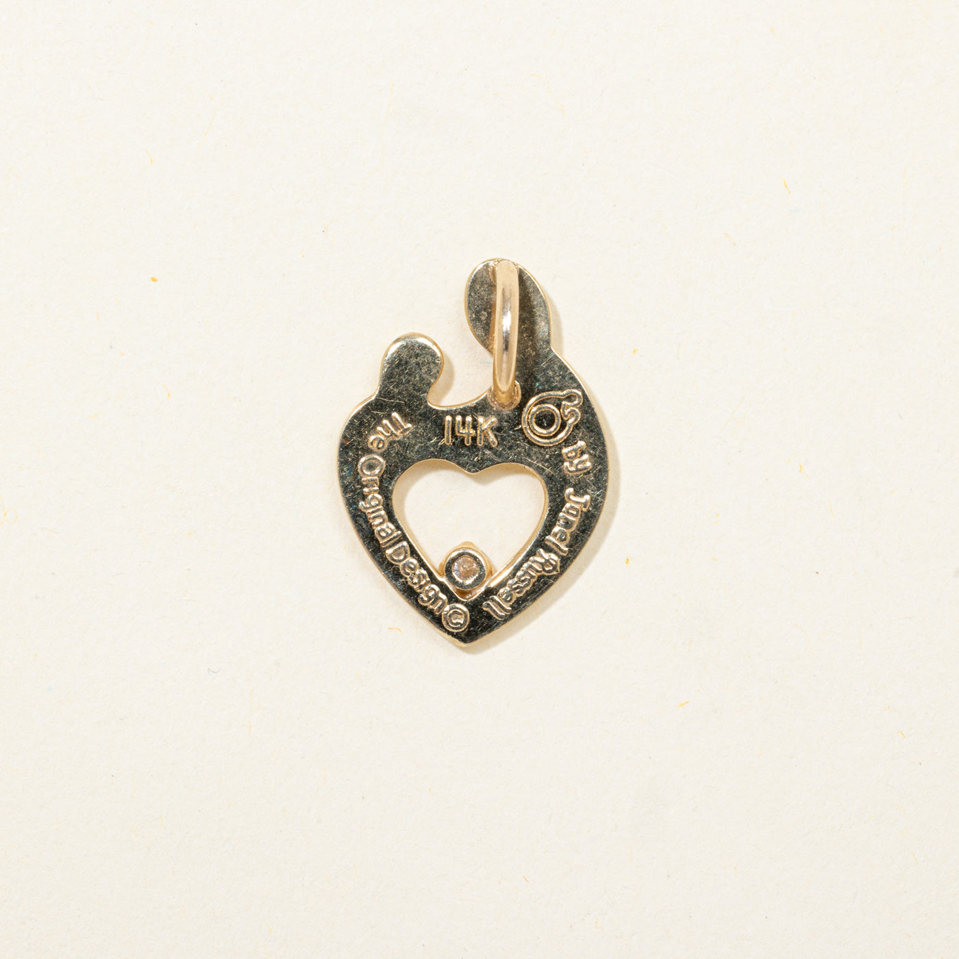 'Janel Russell' Diamond Mother & Child Pendant