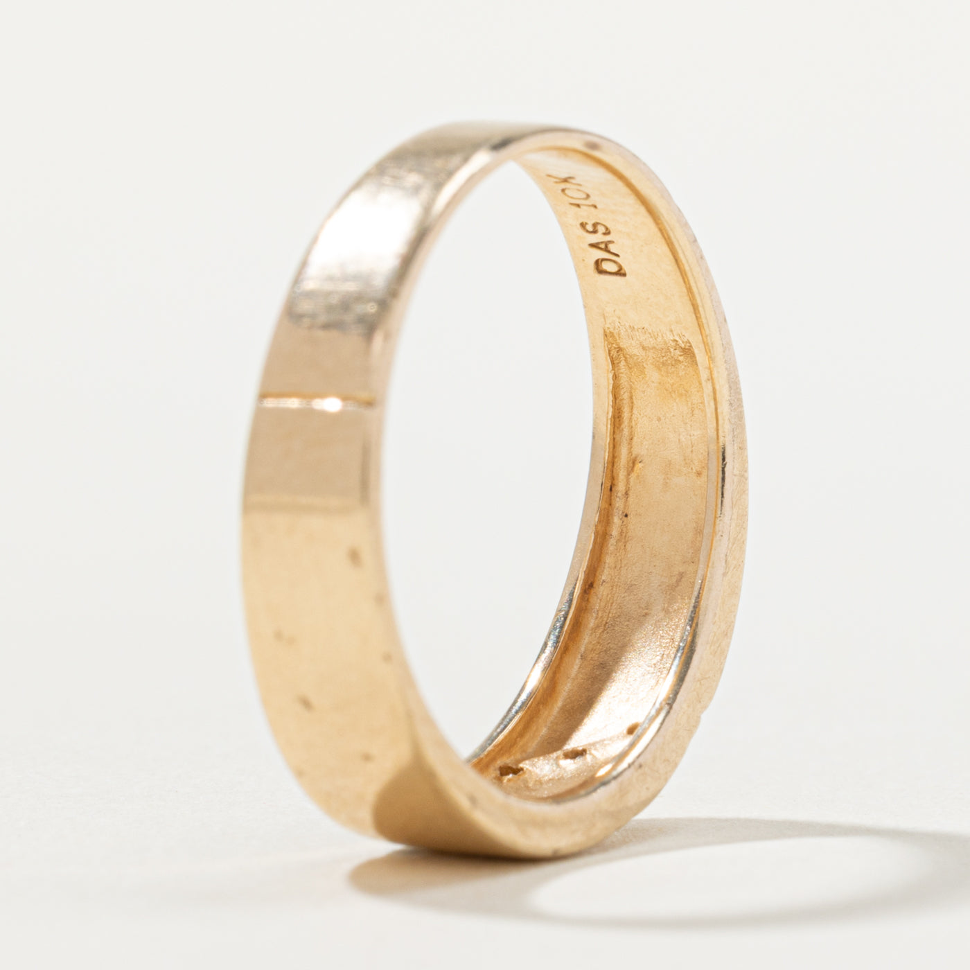 10k Diamond Double Diagonal Row Band | SZ 8