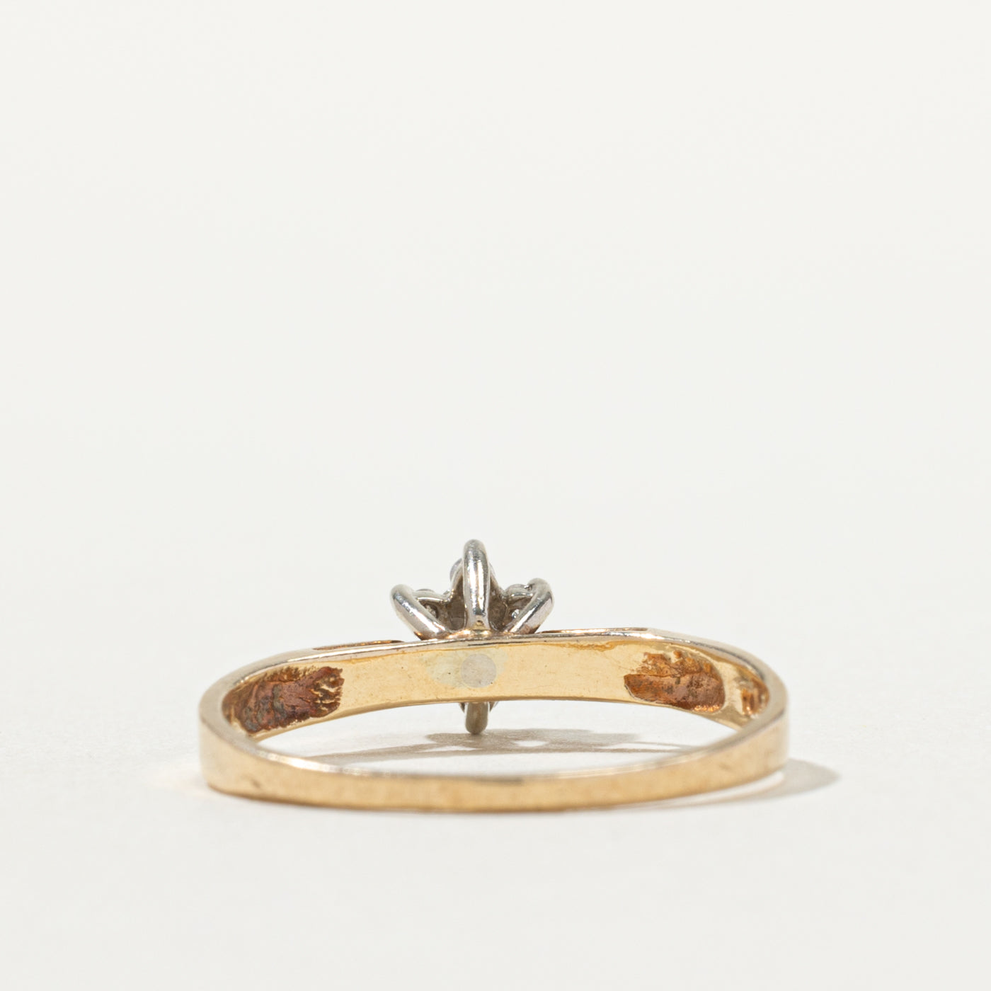 10k Diamond Floral Cluster Ring | SZ 5