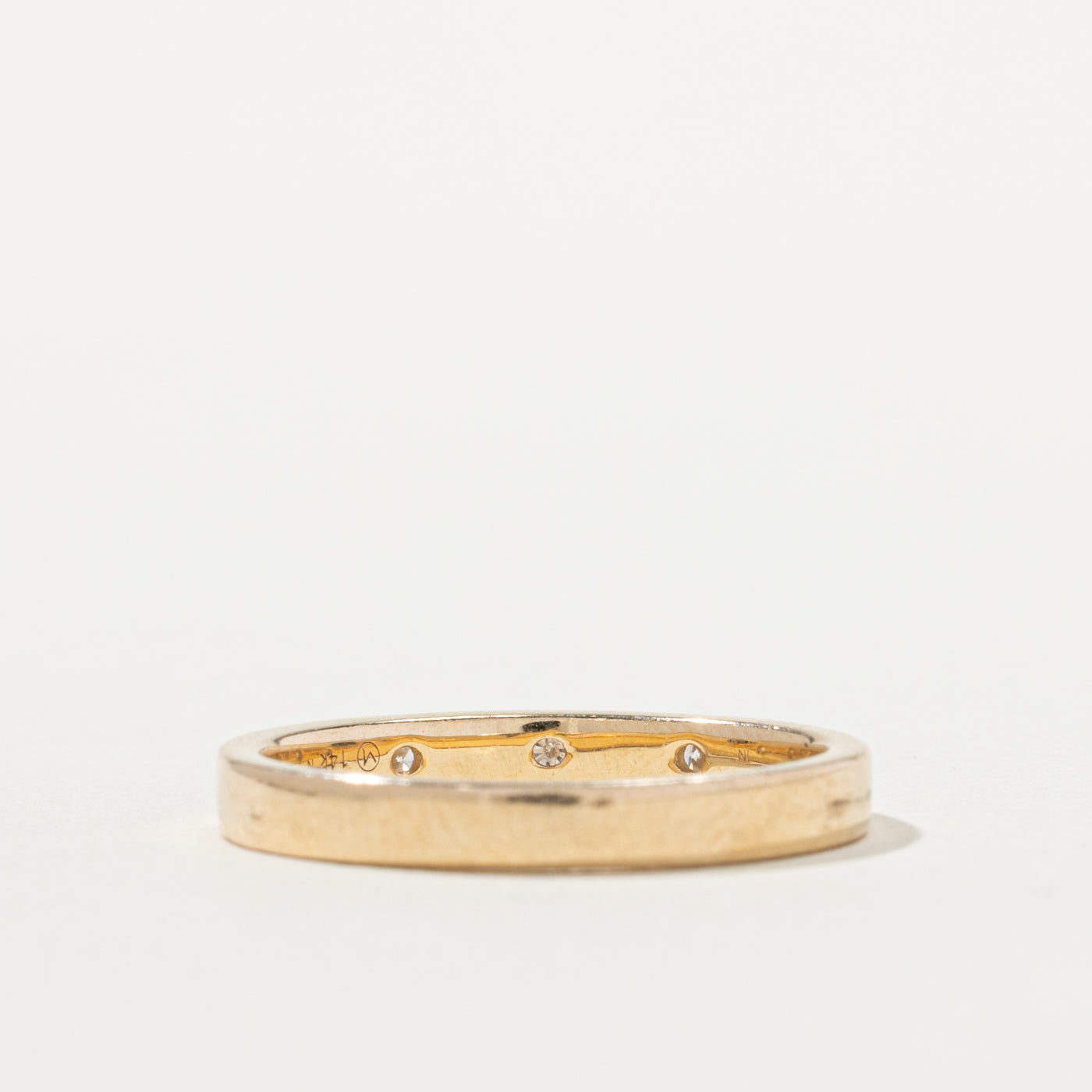 'Mejuri' Diamonds Band | 2.7mm | SZ 7.0