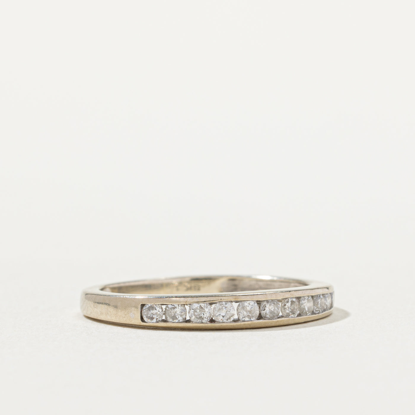 Channel Set Semi Eternity Diamond Band | 2mm | SZ 5.75