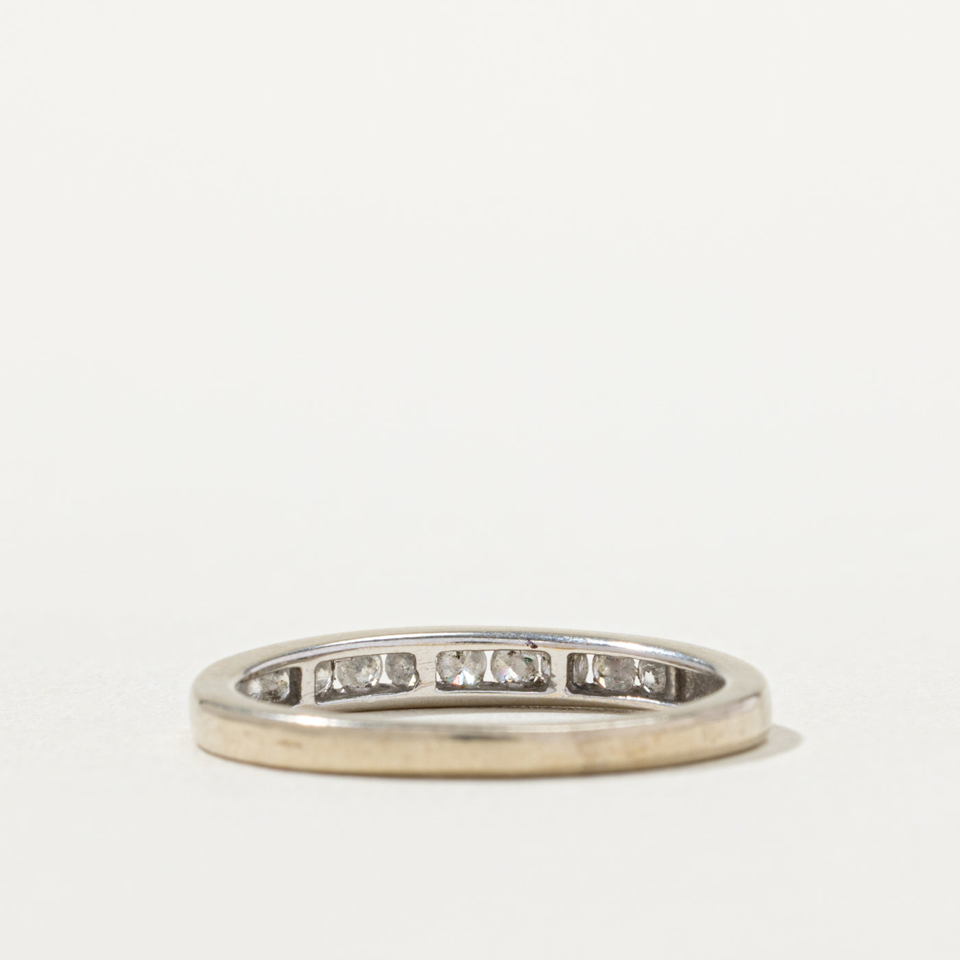 Channel Set Semi Eternity Diamond Band | 2mm | SZ 5.75