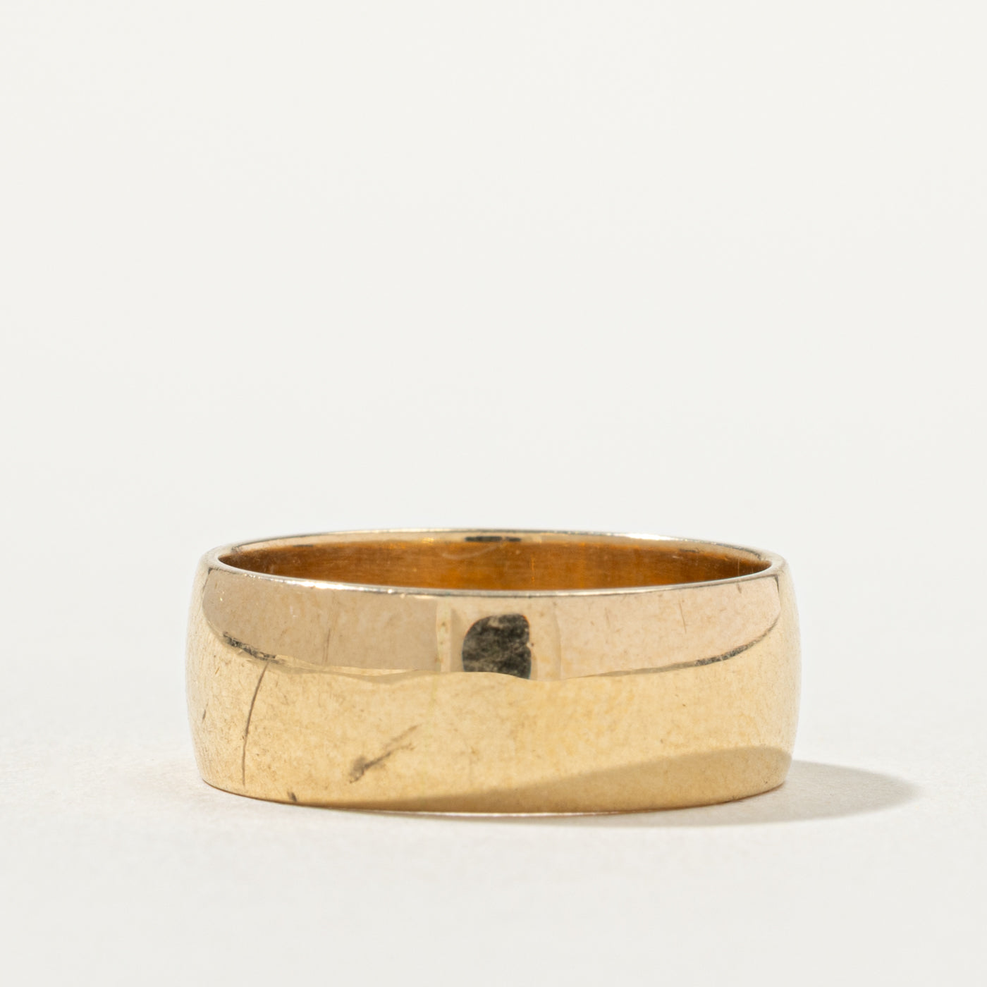 18k Three Stone Star Set Diamond Band | 6.93mm | SZ 6.25