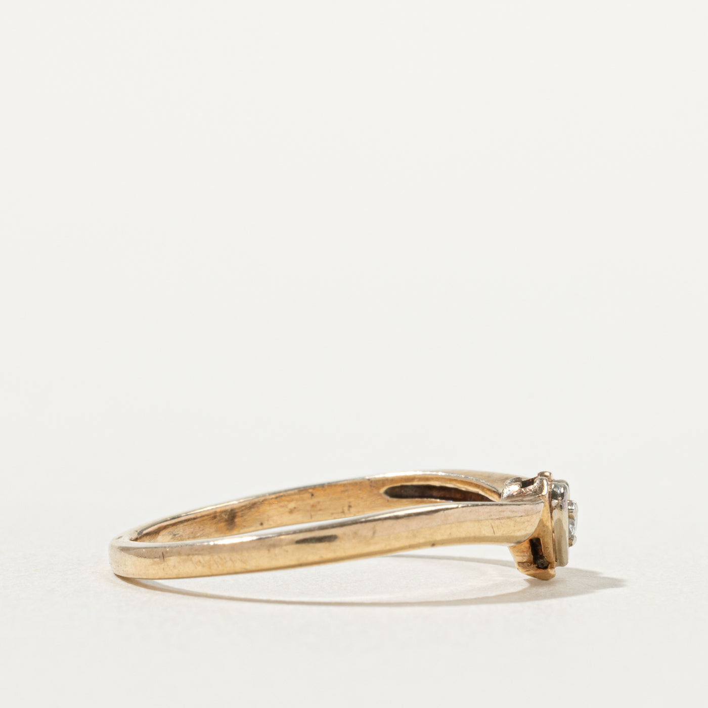 10k Diamond Heart Ring | SZ 6.25