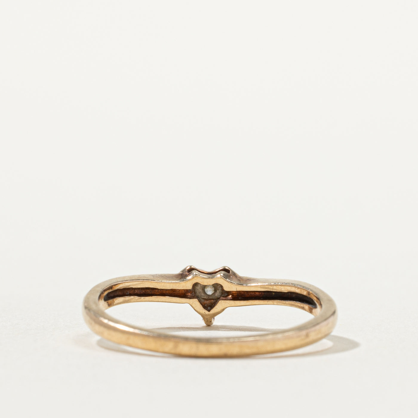10k Diamond Heart Ring | SZ 6.25