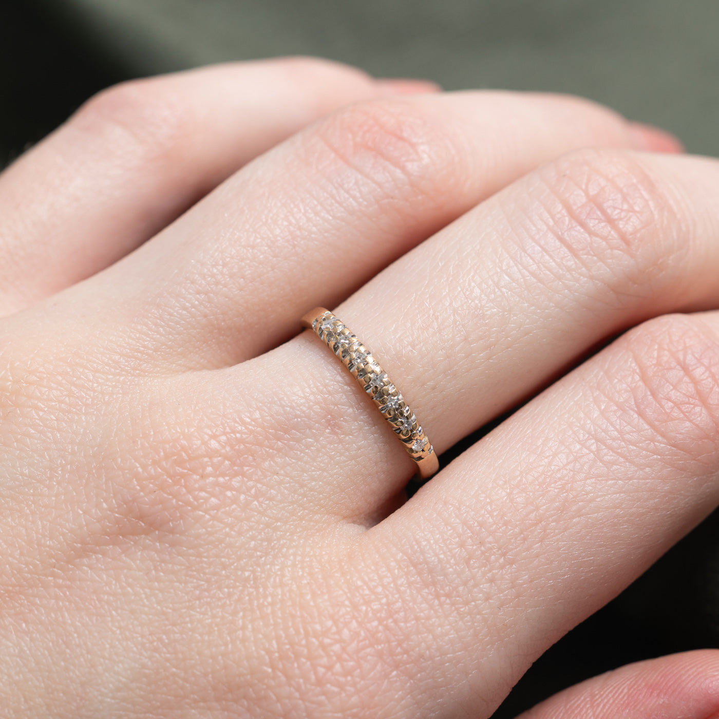 Semi Eternity Diamond Band | SZ 6.25